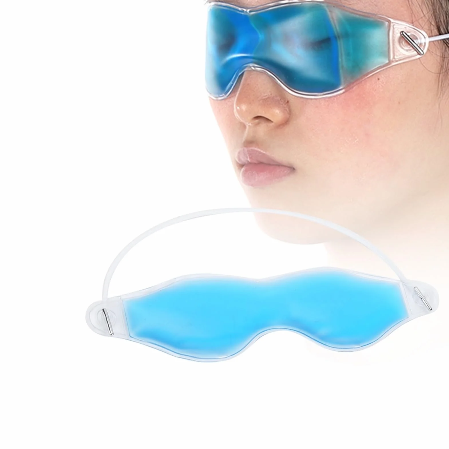 Żelowa maska ​​na oczy Hot Cold Compress Pack Terapia oczu Wielokrotnego użytku Ice Cooling Gel Sleep Mask Cienie i cienie pod oczami dla komfortu oczu