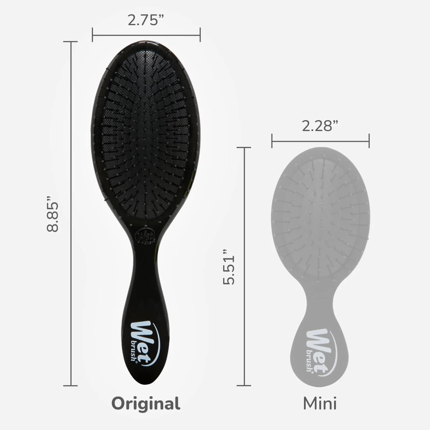 Wetbrush Original Detangler Hairbrush Black