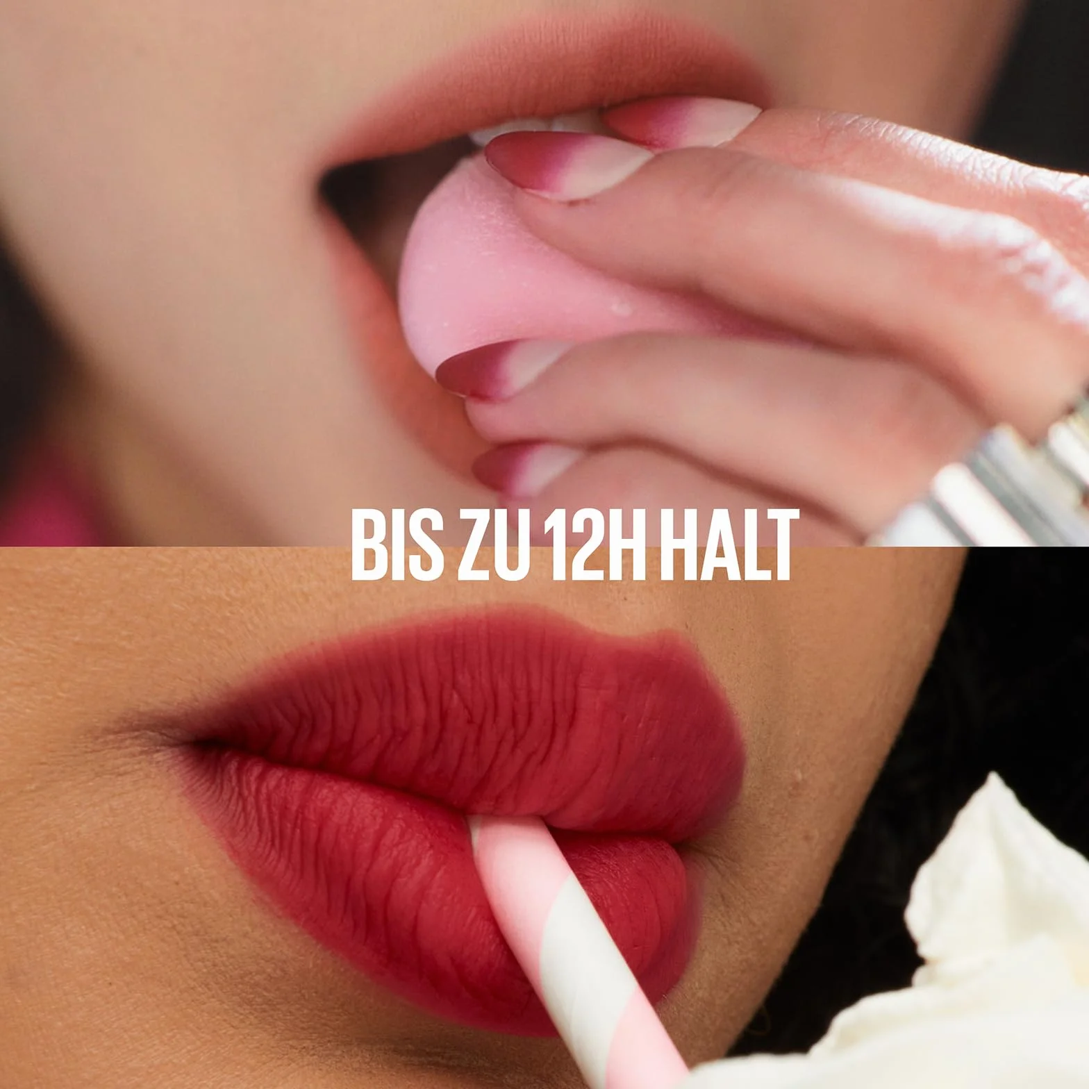 Maybelline New York Superstay Teddy Teddy Tint 10 Current Mood Pomadka do ust utrzymuje się do 12 godzin, Nisko miękkie i matowe wykończenie, 5 ml