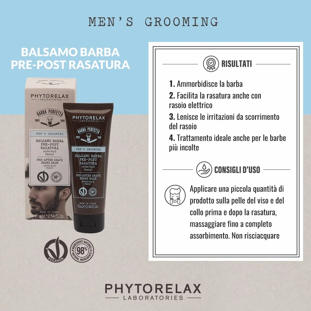 Phytorelax Laboratories odżywka do brody z aloesem i witaminą 75 ml