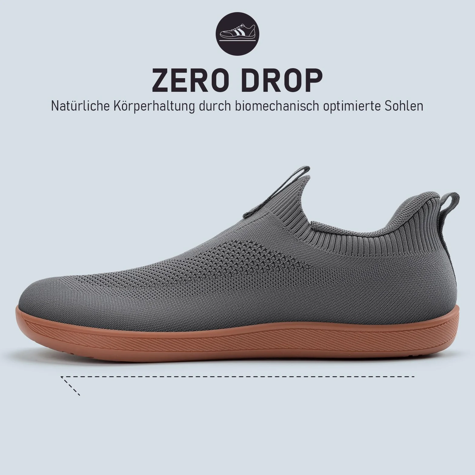 Sosenfer Unisex szerokie buty do chodzenia boso, minimalistyczne buty na boso, męskie i damskie, buty do biegania w terenie, wsuwane