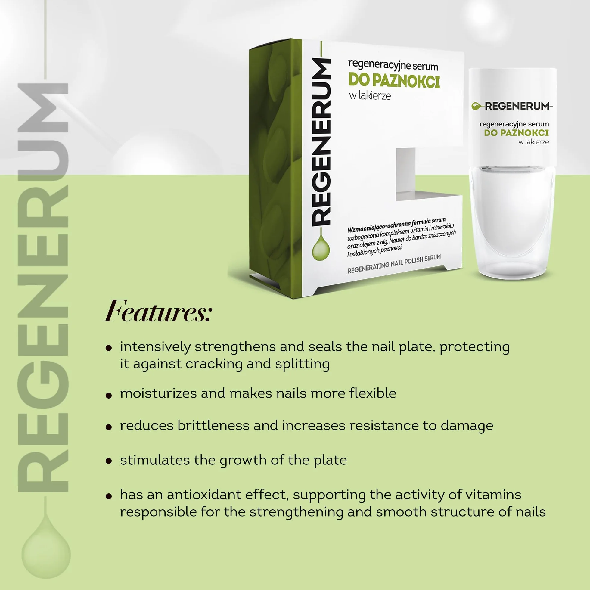REGENERUM Serum do paznokci w lakierze, 8ml