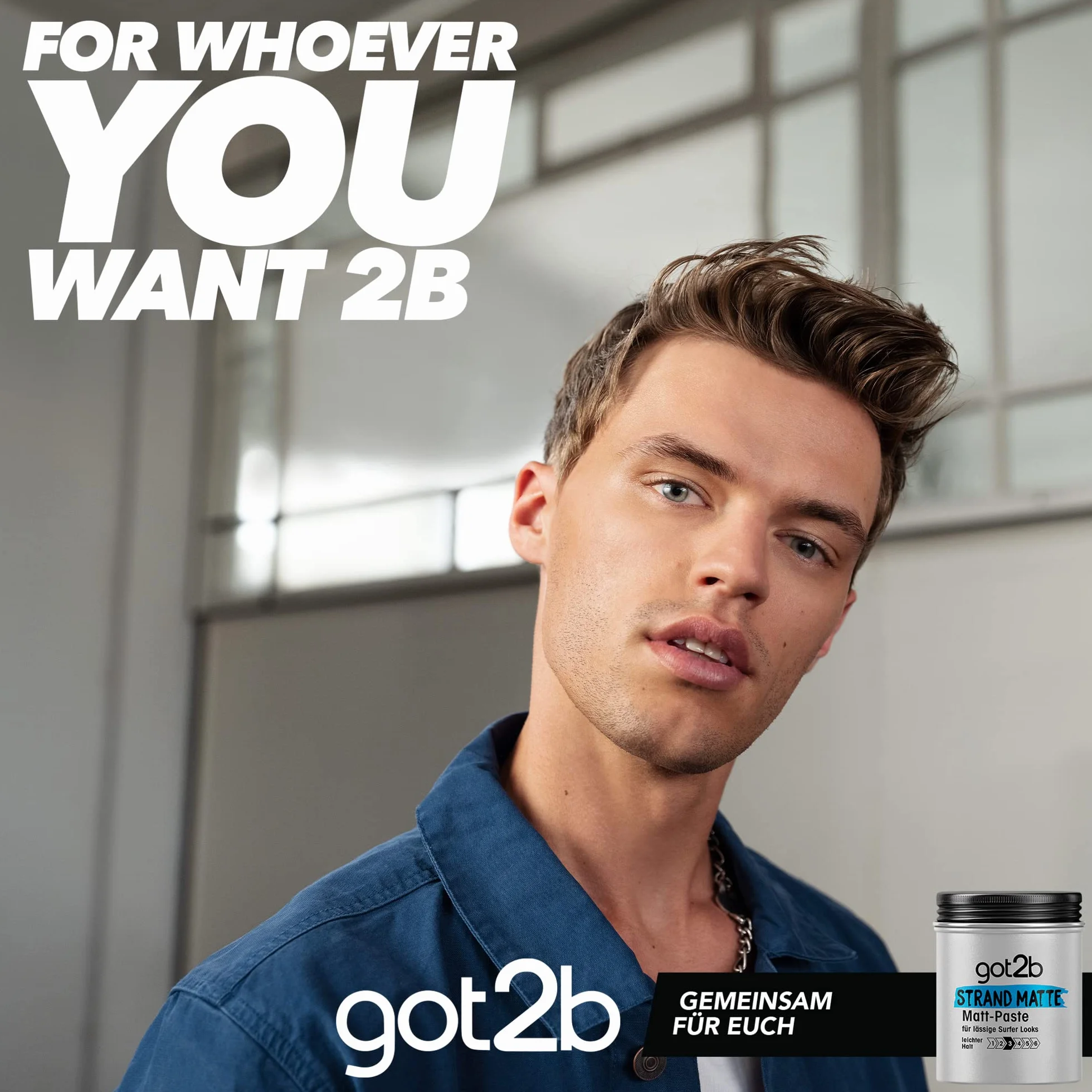 Got2B Strand Matte Pasta do Włosów, 100 ml