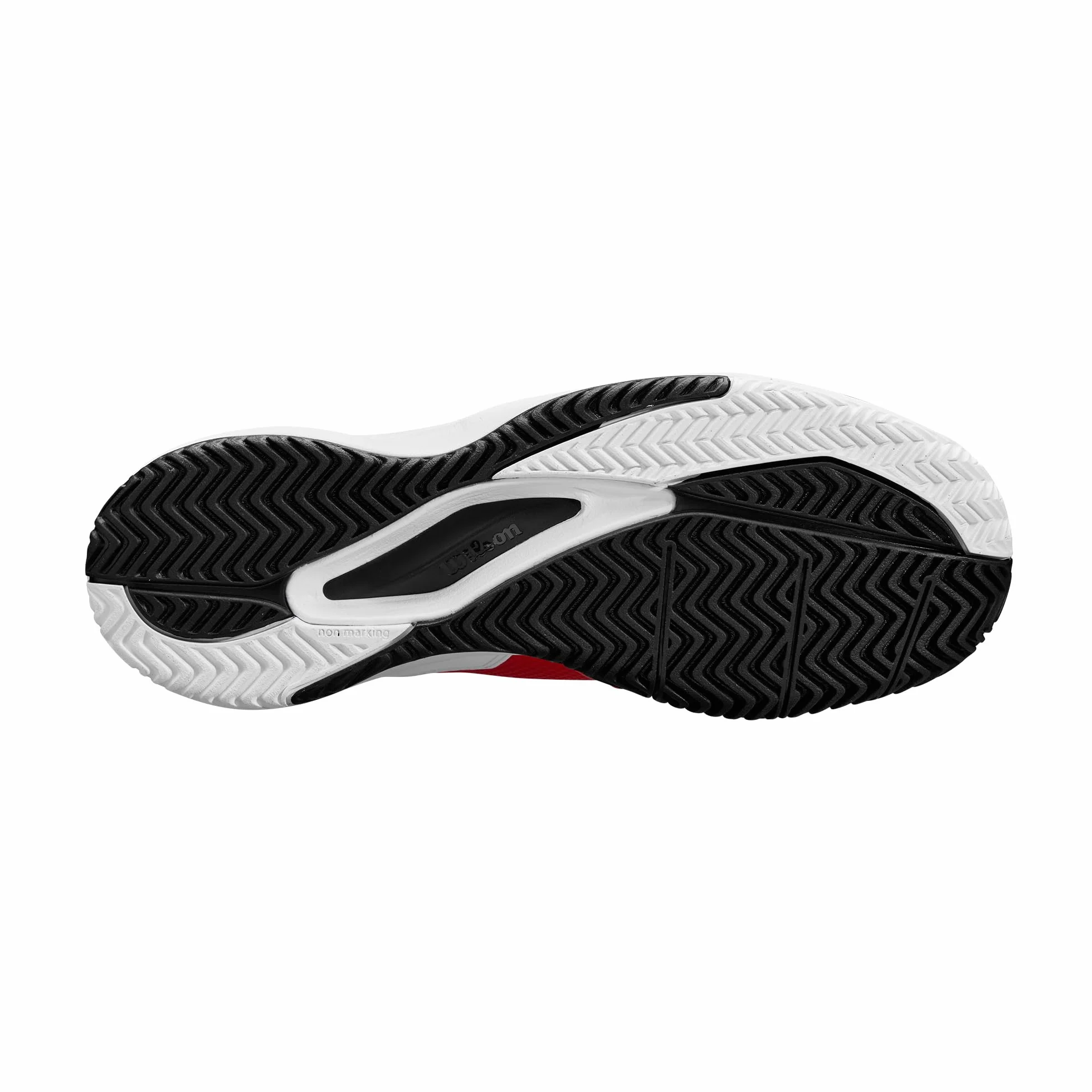 Wilson Męskie buty tenisowe Rush PRO ACE, podczerwień/białe/czarne, 42 EU, Podczerwień, biały, czarny, 9 UK