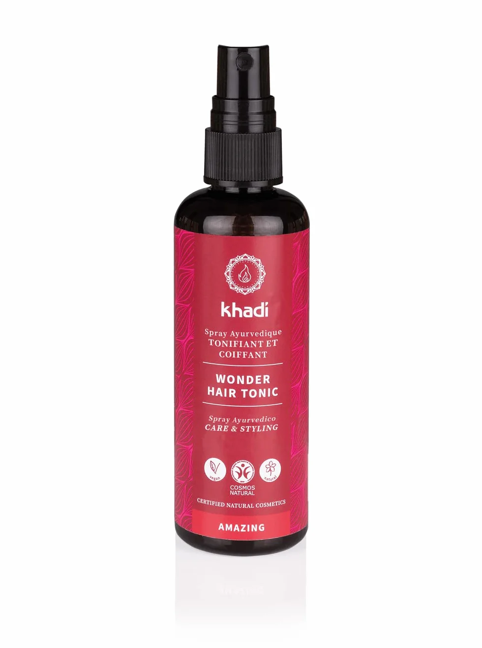 Khadi WONDER HAIR TONIC Ajurwedyjski tonik do włosów 100ml naturalny wegański