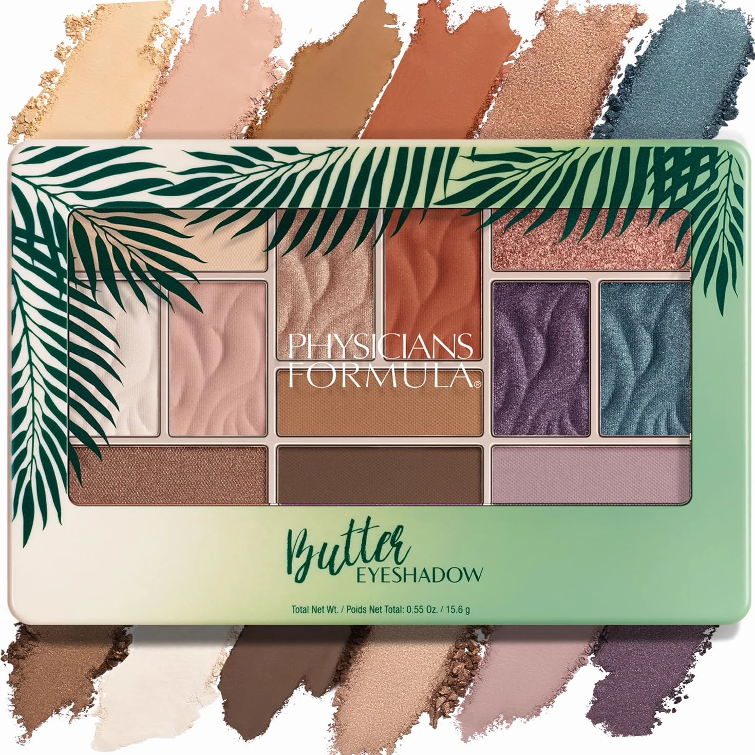 Physicians Formula Palette di Ombretti 12 Tonalità Diverse Sfumature Morbide e Cremose