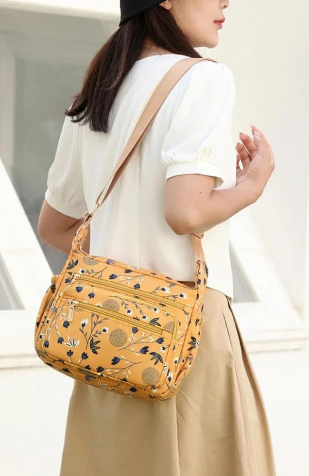Simcat Torby crossbody dla kobiet, torebki z wieloma kieszeniami dla kobiet, nylonowe torebki na ramię lekkie torebki do noszenia przez ramię dla kobiet dziewczyn podróż do codziennego użytku na