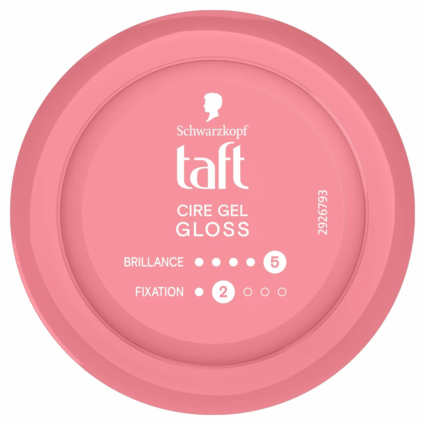 Schwarzkopf - Taft - Wax Gloss - Wosk do włosów męskich - połysk - utrwalanie 2 - utrzymywanie się do 24 godzin - Stylizacja włosów - słoik 75 ml