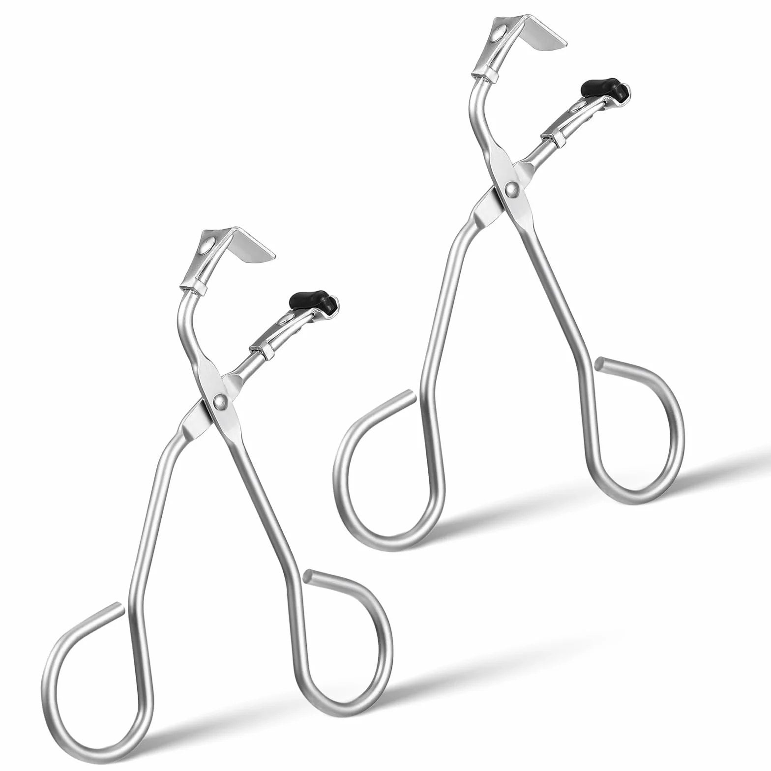 Precyzyjna zalotka do rzęs stal nierdzewna mini lifter klips przenośne narzędzie do makijażu 2 sztuki