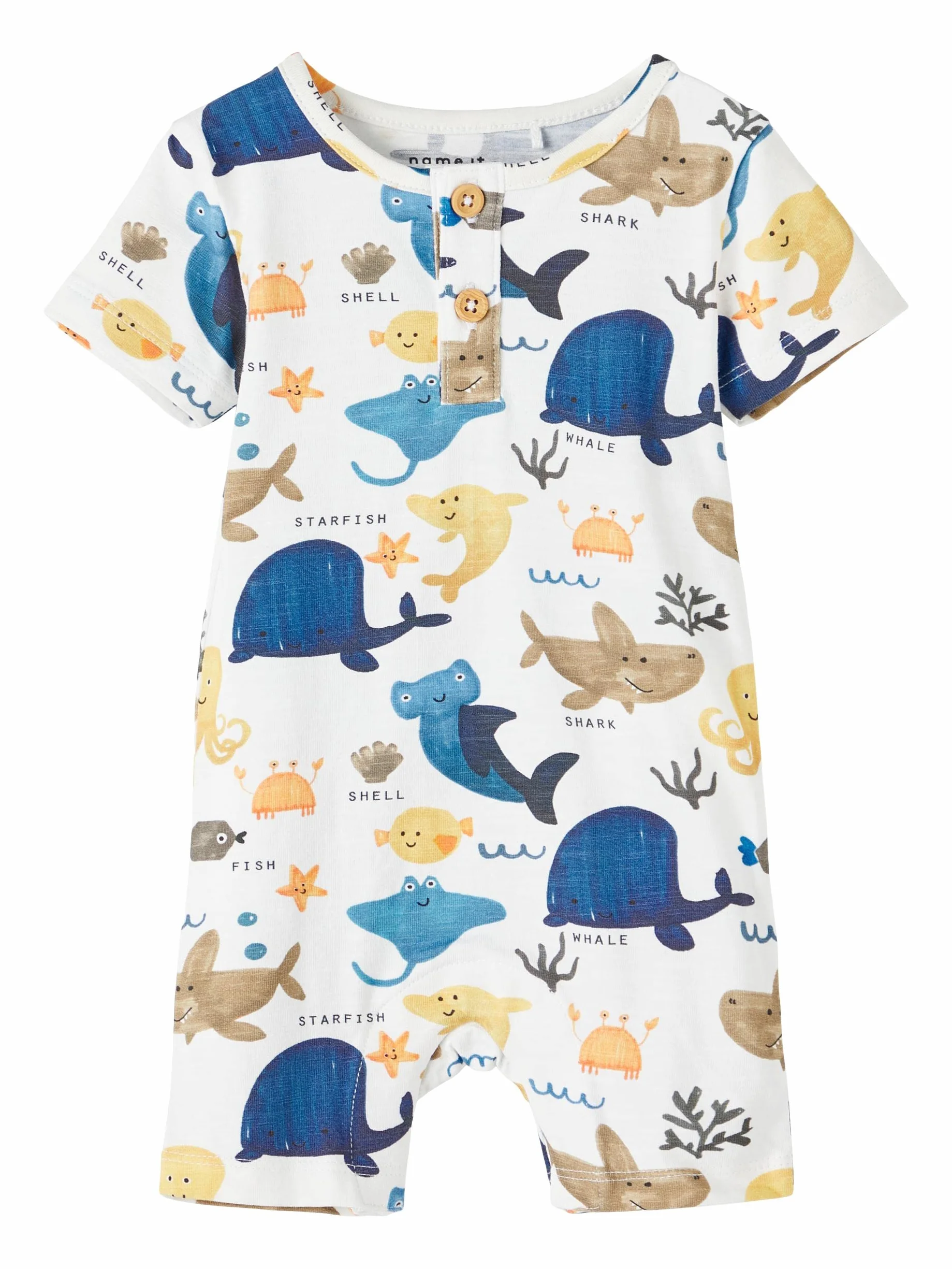 NAME IT Kombinezon Niemowlęta - chłopcy Nbmharim Sunsuit