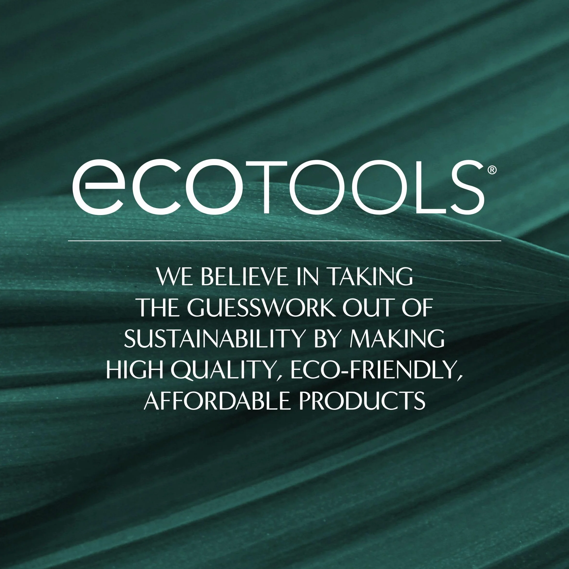 EcoTools Zestaw pędzli do makijażu 6-częściowy z etui