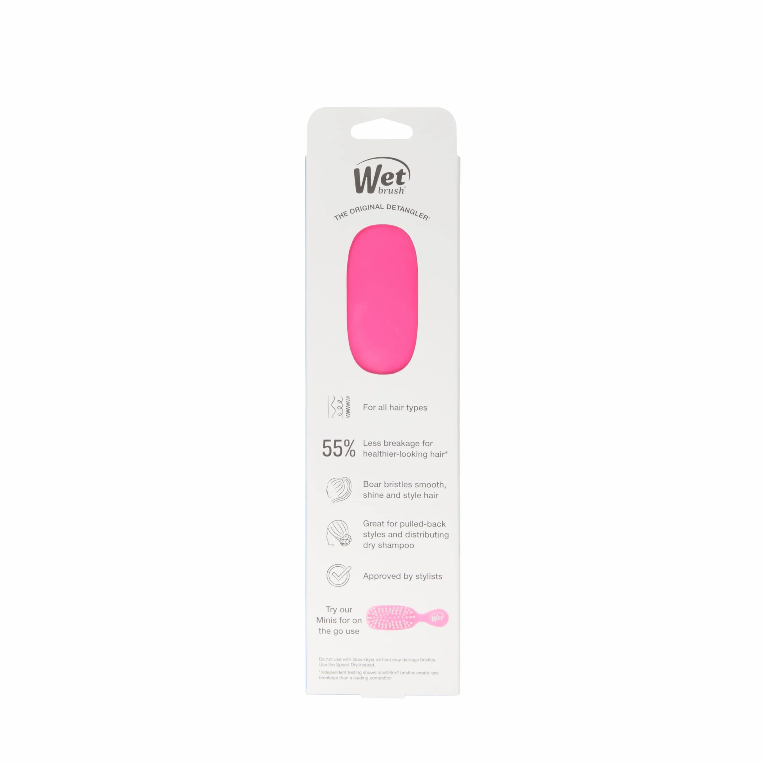 Wetbrush Shine Enhancer Hairbrush Pink
