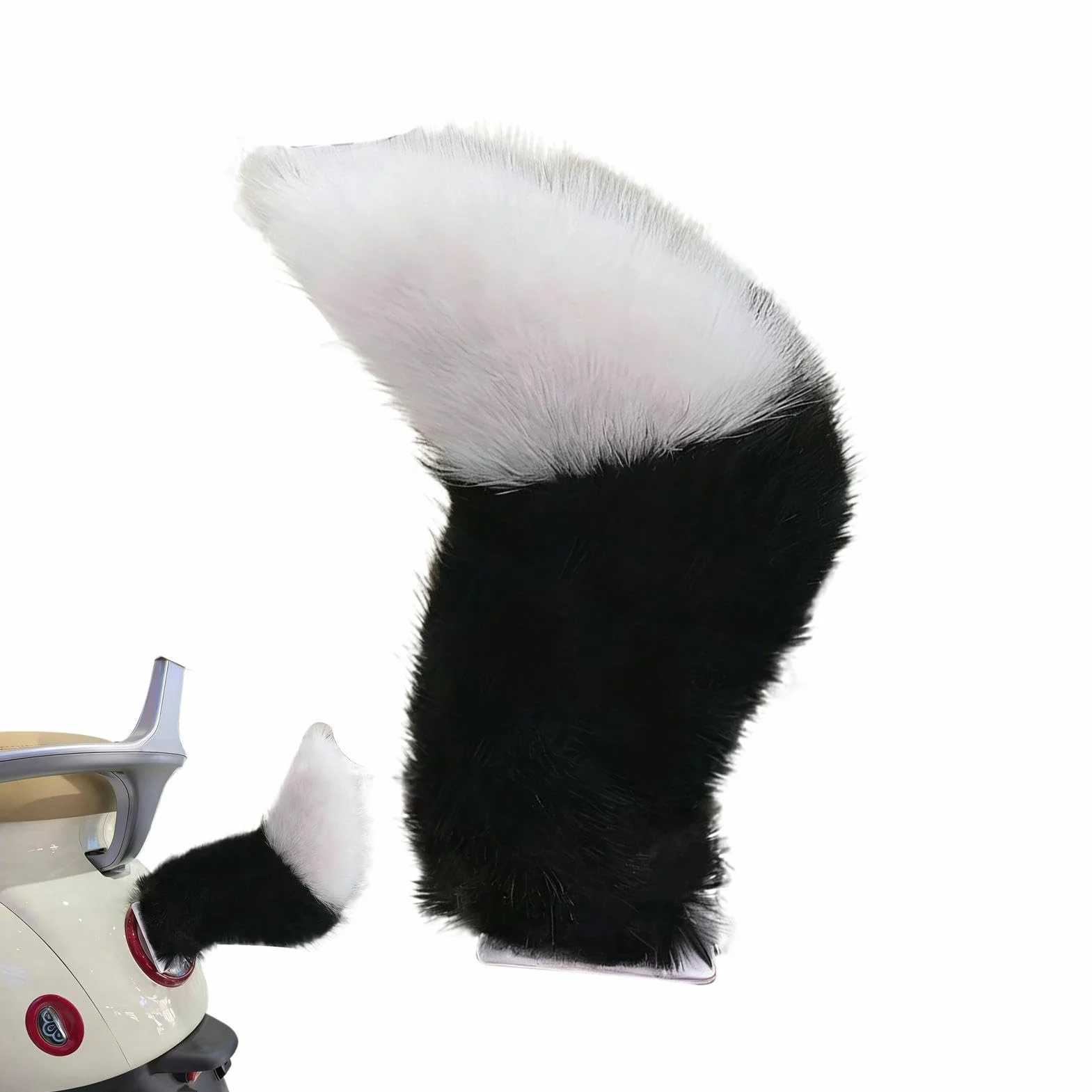 Moving Tail Cosplay – dekoracja zewnętrzna pojazdu – gadżet dowcipny na motocykl, dla motocyklistów, modyfikatorów, występów scenicznych, wydarzeń tematycznych, maskarady, przedstawień