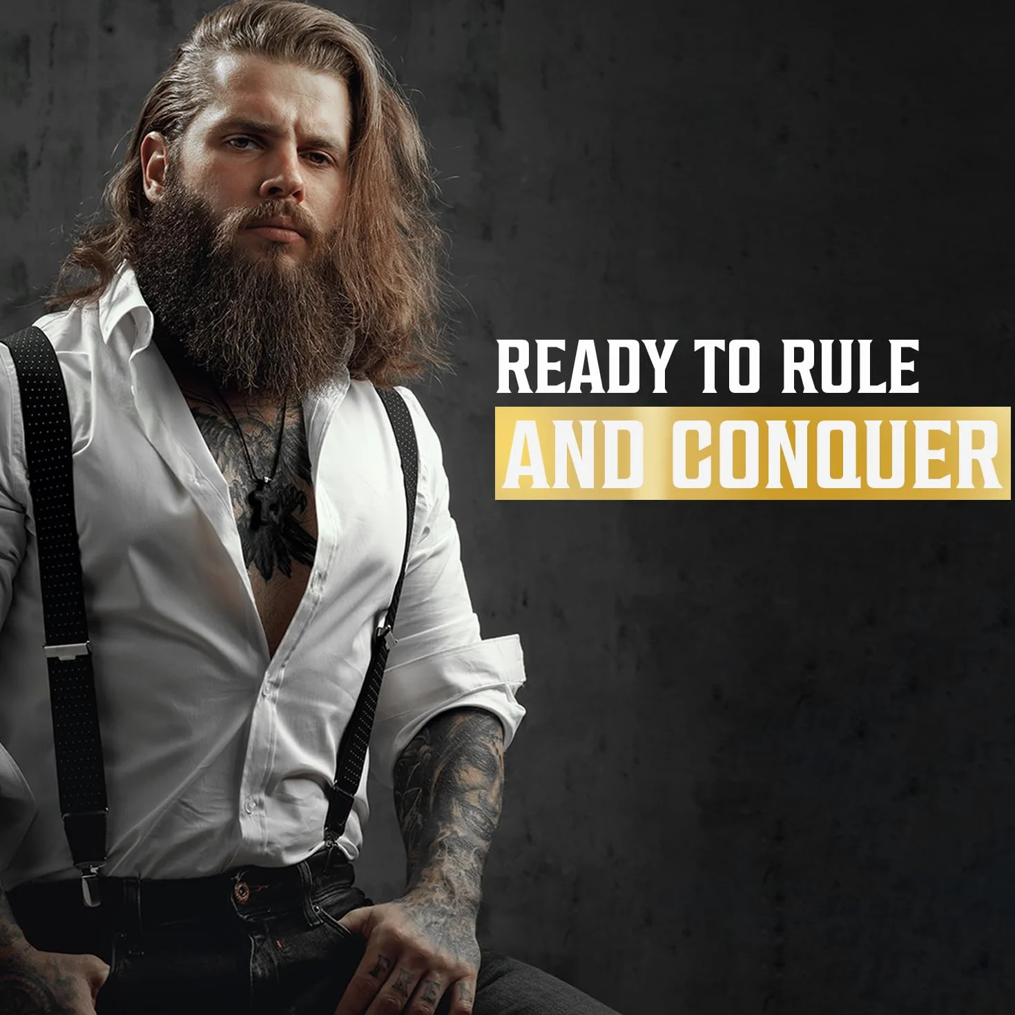 Viking Revolution Szampon i odżywka do brody – zmiękcza, wygładza i wzmacnia porost brody – słodki tytoń – prezent dla mężczyzn – 2 x 500 ml