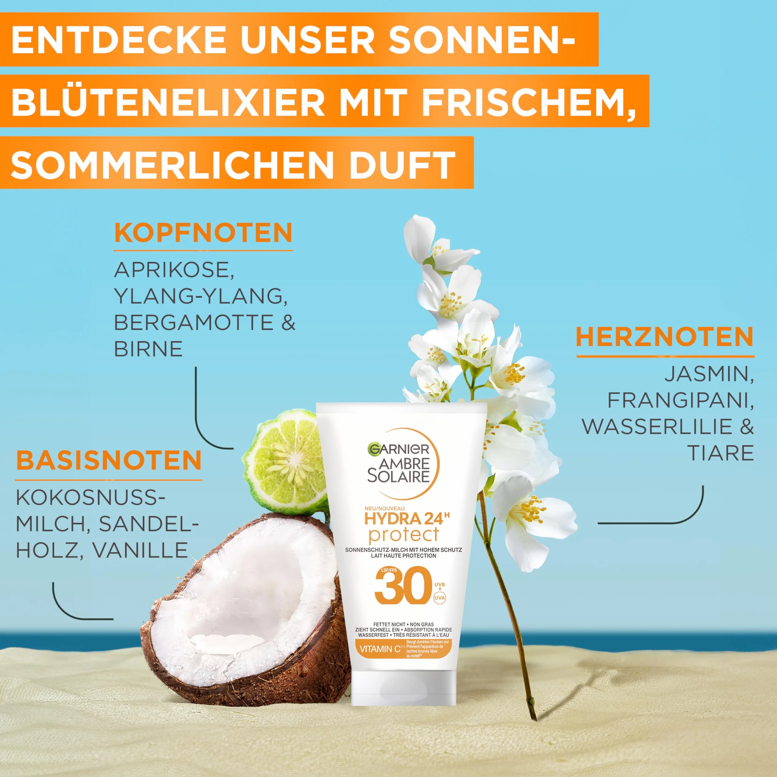 Garnier Krem Przeciwsłoneczny SPF 30 - 1 Sztuka