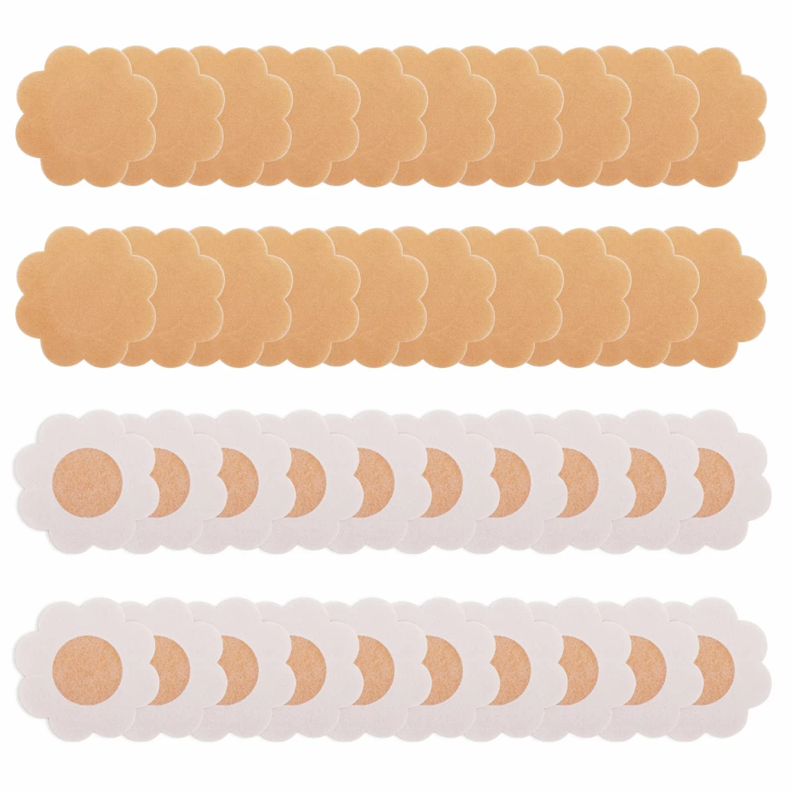 Sibba Nipple Cover Pasties Pokrowce Beżowe Płatek Piersi Naklejki Taśma Pasty Bezproblemowe Lift Sticky Silikon Oddychająca Bielizna Akcesoria Sukienka