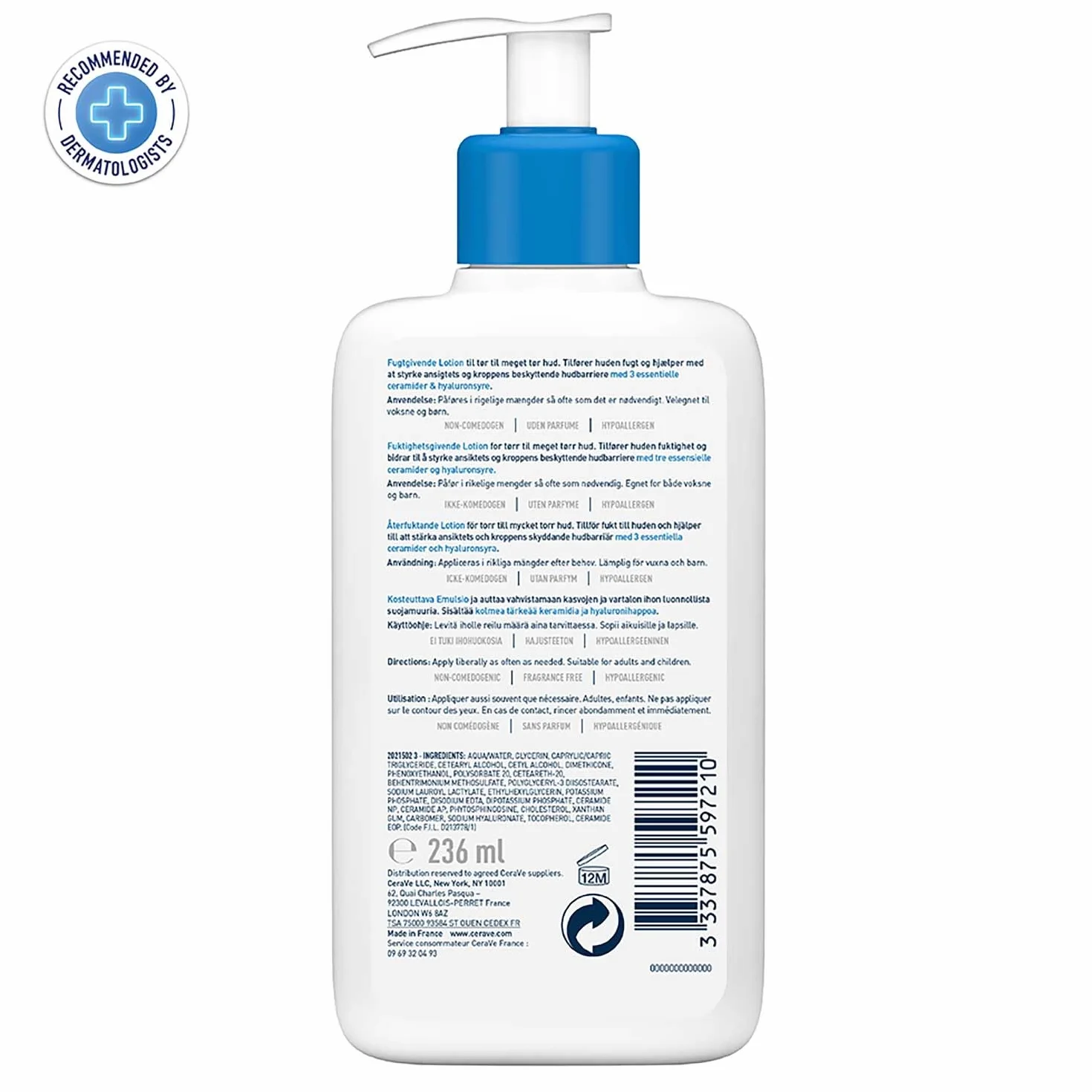 Cerave Balsam Nawilżający, 236 ml