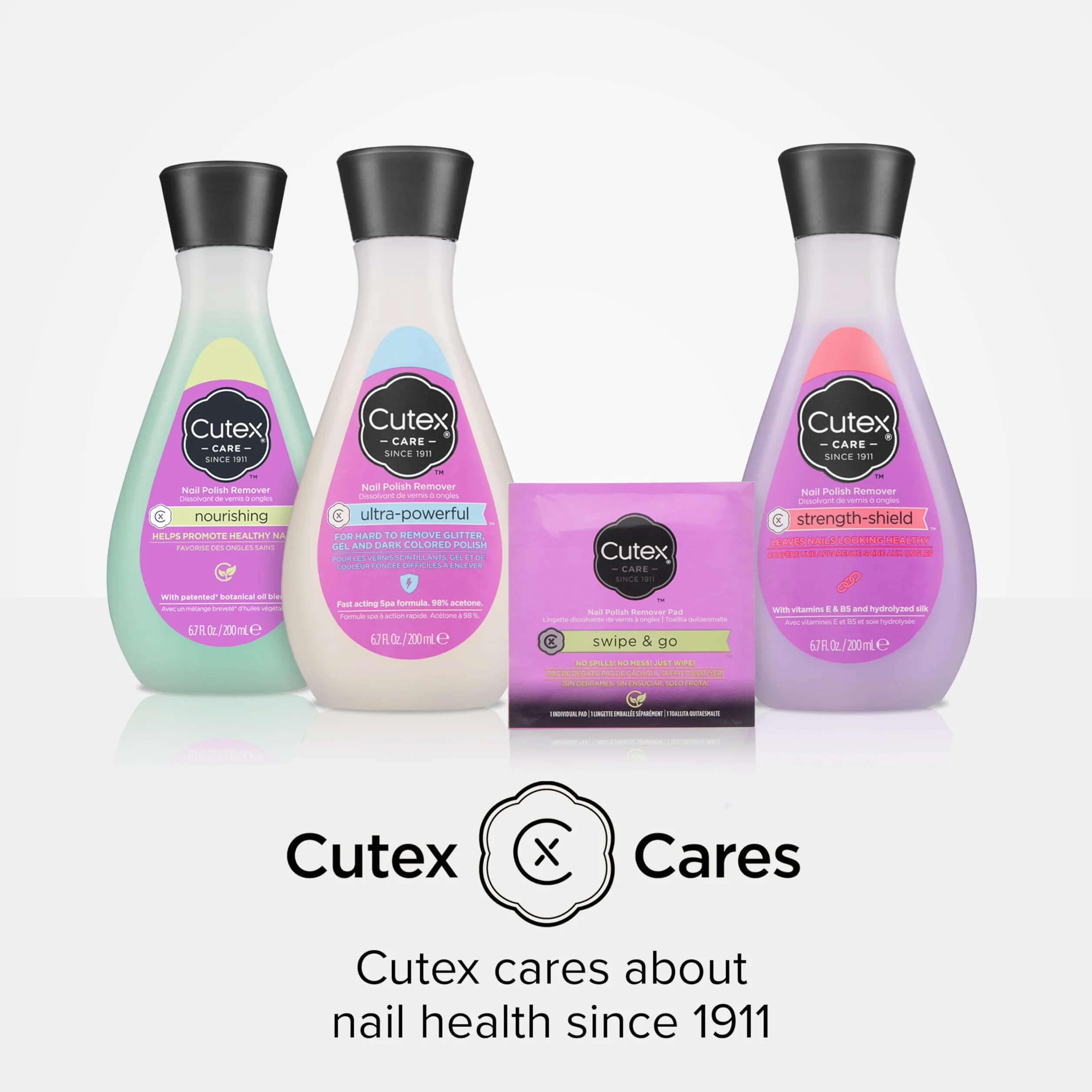 Cutex Odżywczy zmywacz do paznokci 200 ml