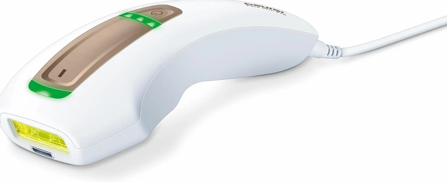 Beurer IPL Pure Skin Pro urządzenie kompaktowe, trwałe usuwanie włosów z trybem Auto-Flash, testowane klinicznie