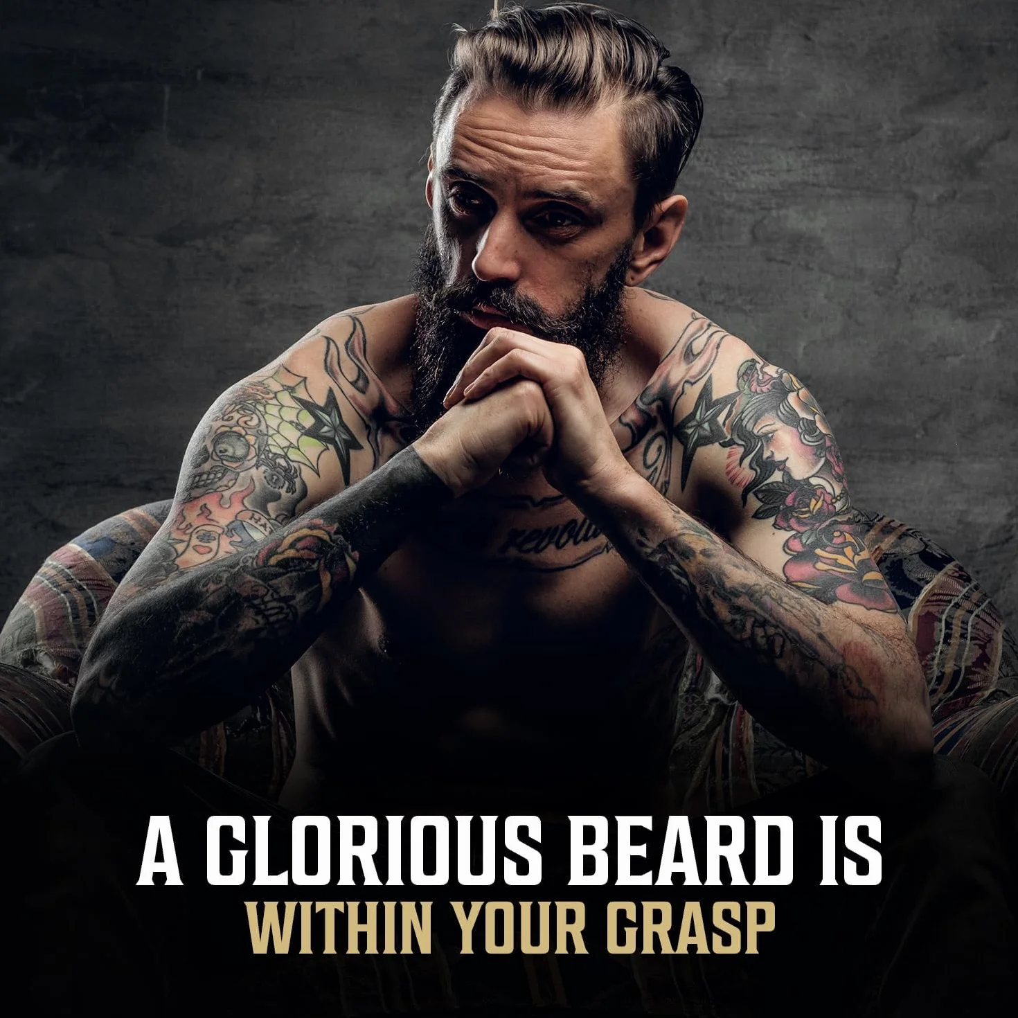 Viking Revolution Ultimate Beard Kit Spiced Vanilla Zestaw Grooming dla mężczyzn z pędzlem, grzebieniem, balsamem, olejem, nożyczkami