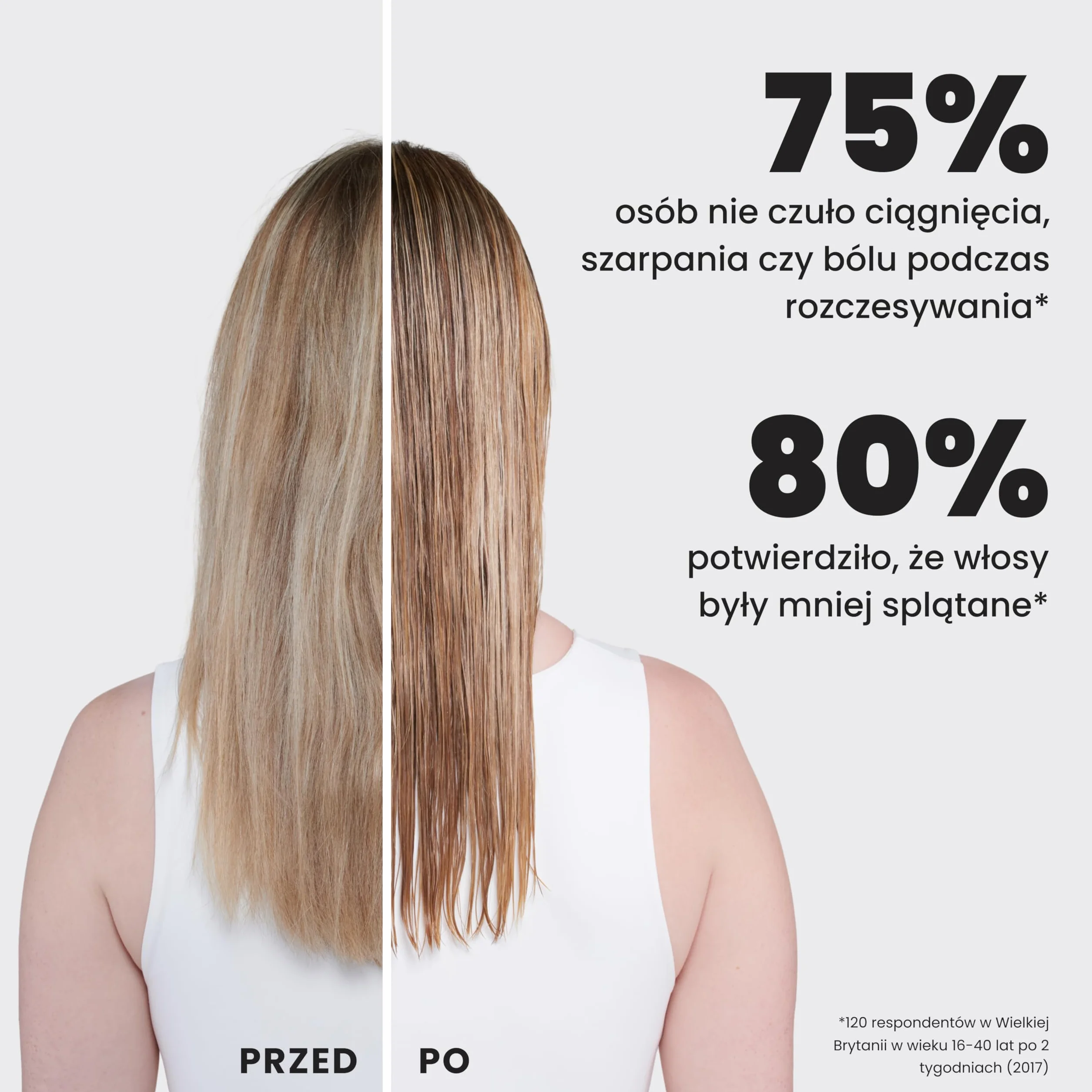 Tangle Teezer Ultimate Detangler - Szczotka do rozczesywania do wszystkich rodzajów włosów - Dwupoziomowe ząbki zmniejszają łamliwość i eliminują splątania - Lukrecjowa czerń