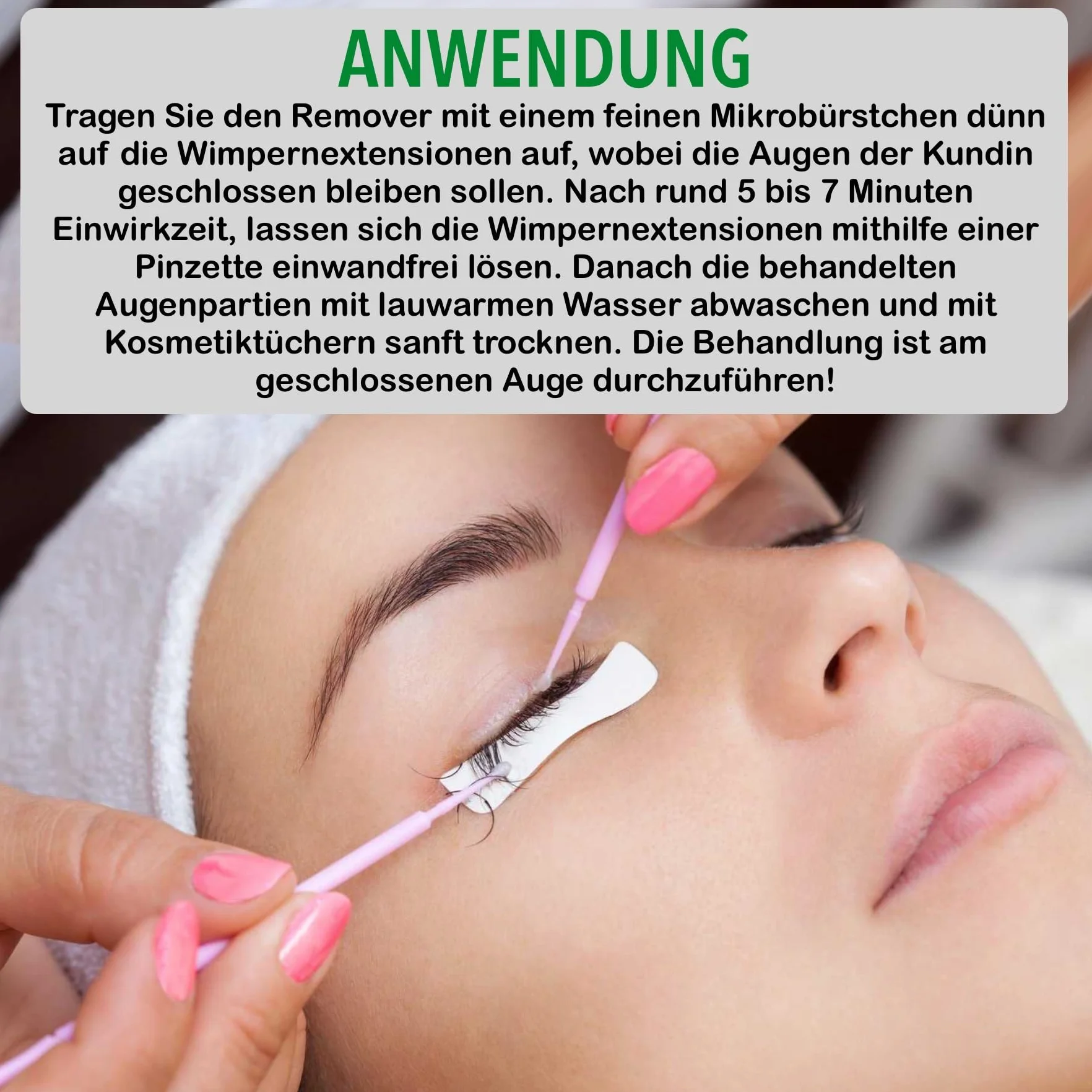Remover Gel Eyelashes | Lash Extension Remover | Eyelash Extension | LOVELY (15ml), Fragrance:Aloe