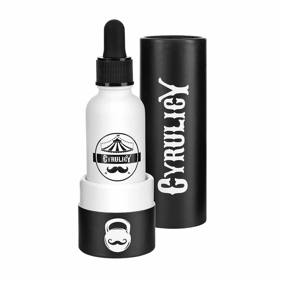 Cyrulicy wysokiej jakości olejek do brody Siłacz | naturalny skład | olejek do brody o zapachu drewna i orientalnych żywic | idealny na prezent dla brodacza | 10 ml/30 ml (Drzewne, 30 ml)