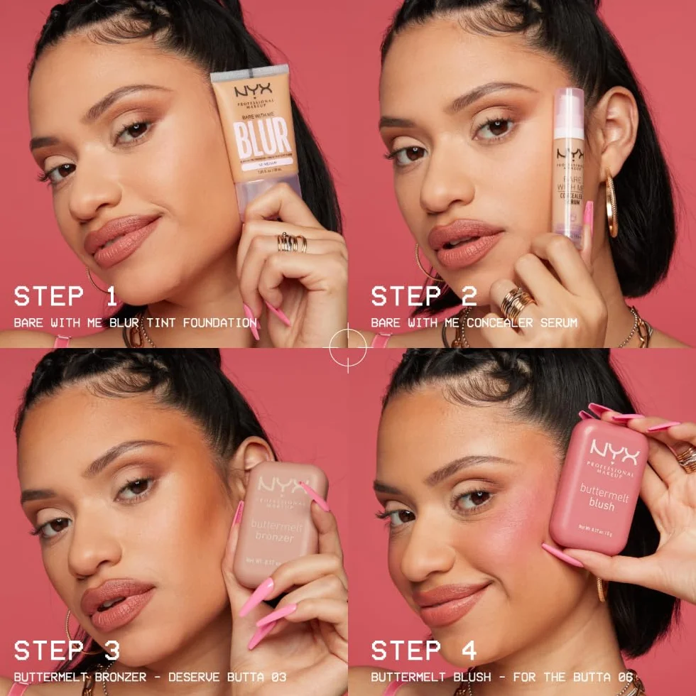 NYX PROFESSIONAL MAKEUP Rumieniec w proszku odcień Dla Butta wegańska formuła