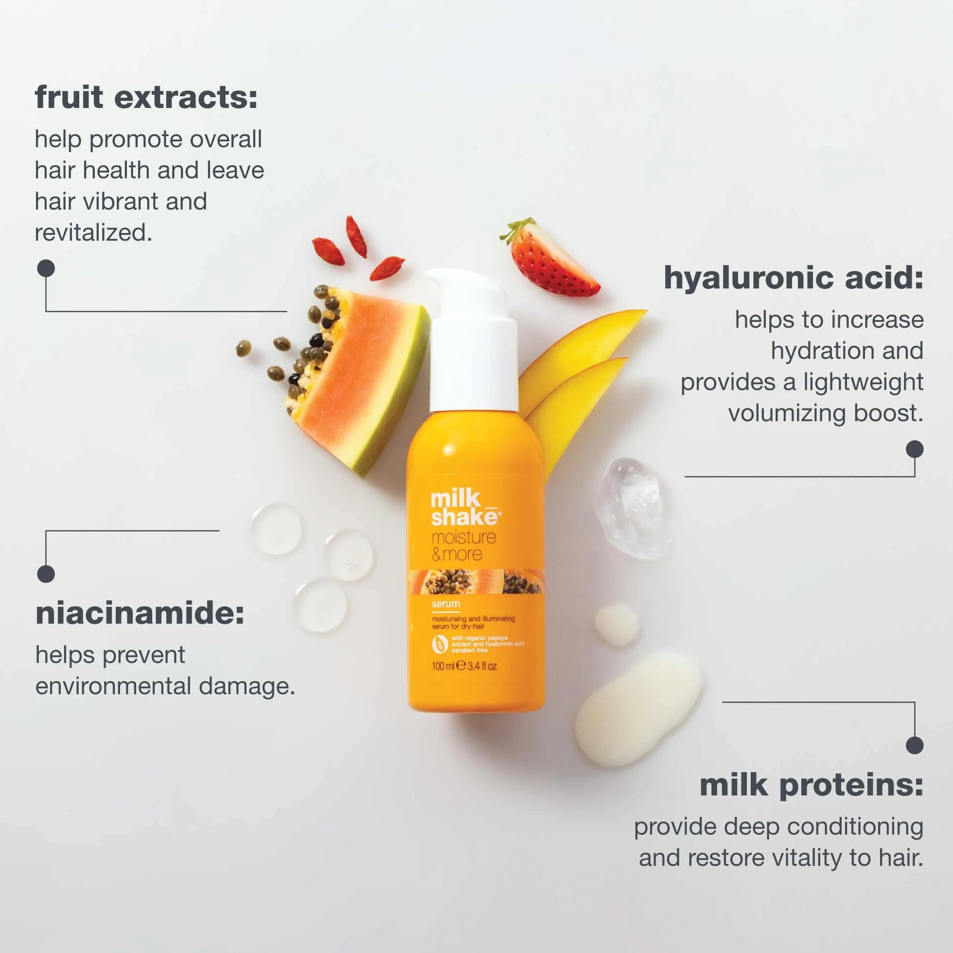 Milk_Shake Moisture & More Moisturising and Illuminating Serum