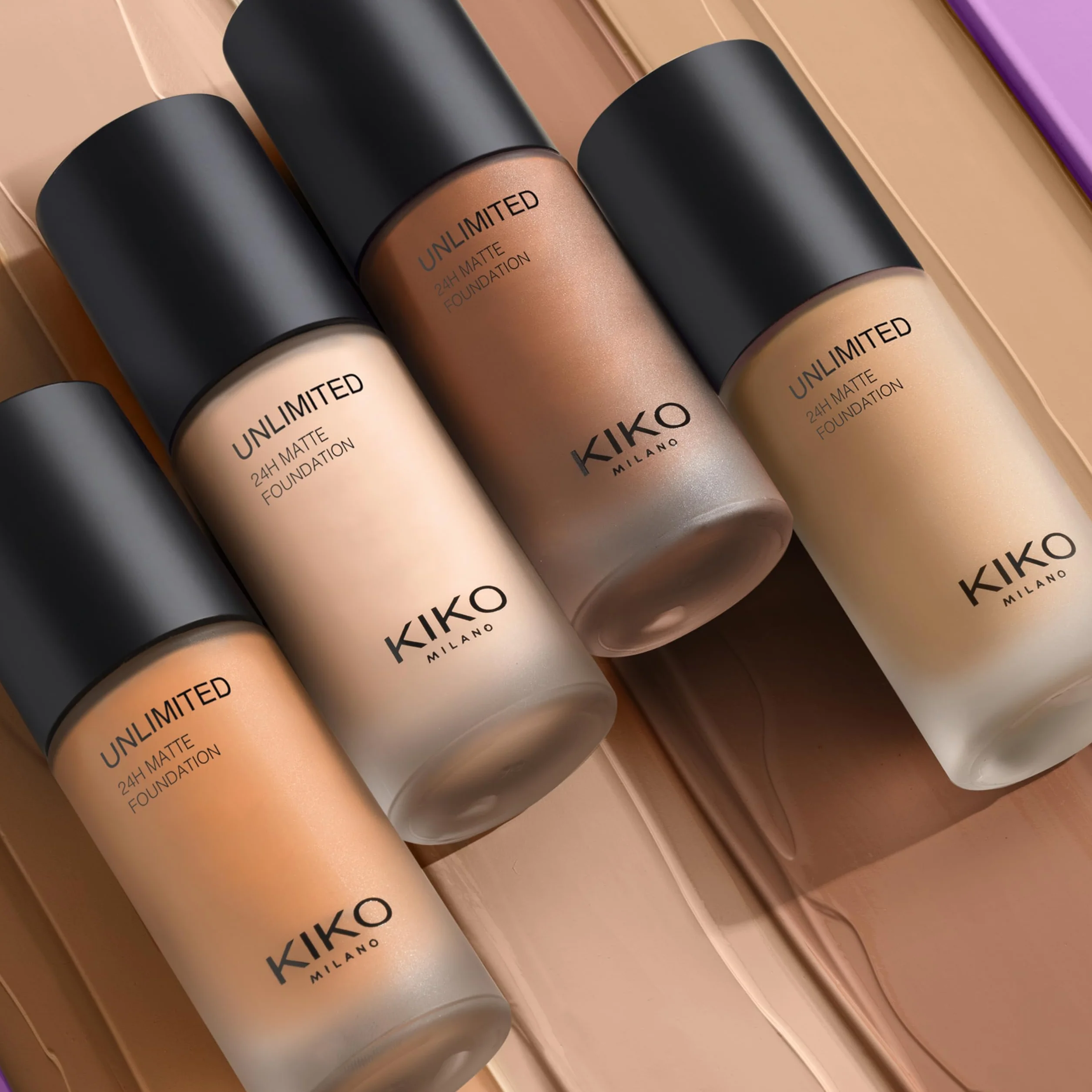 KIKO Milano Unlimited 24H Matte Foundation 1 NG, Trwały Matowy Podkład W Płynie O Działaniu Do 24 Godzin