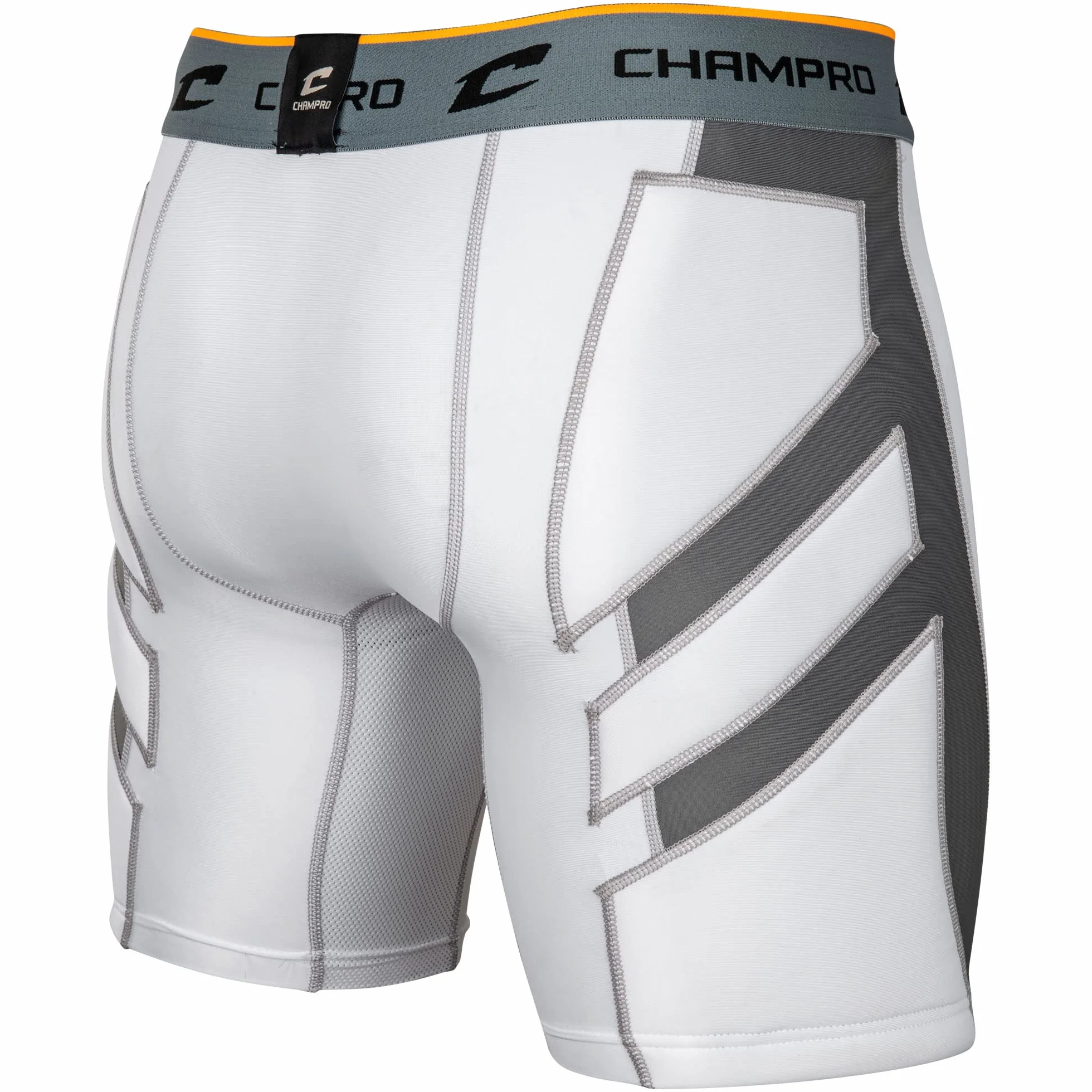 Champro Wind Up Compression Sliding Shorts - Wiatroszczelne spodenki kompresyjne z poliestru/spandexu Uniseks