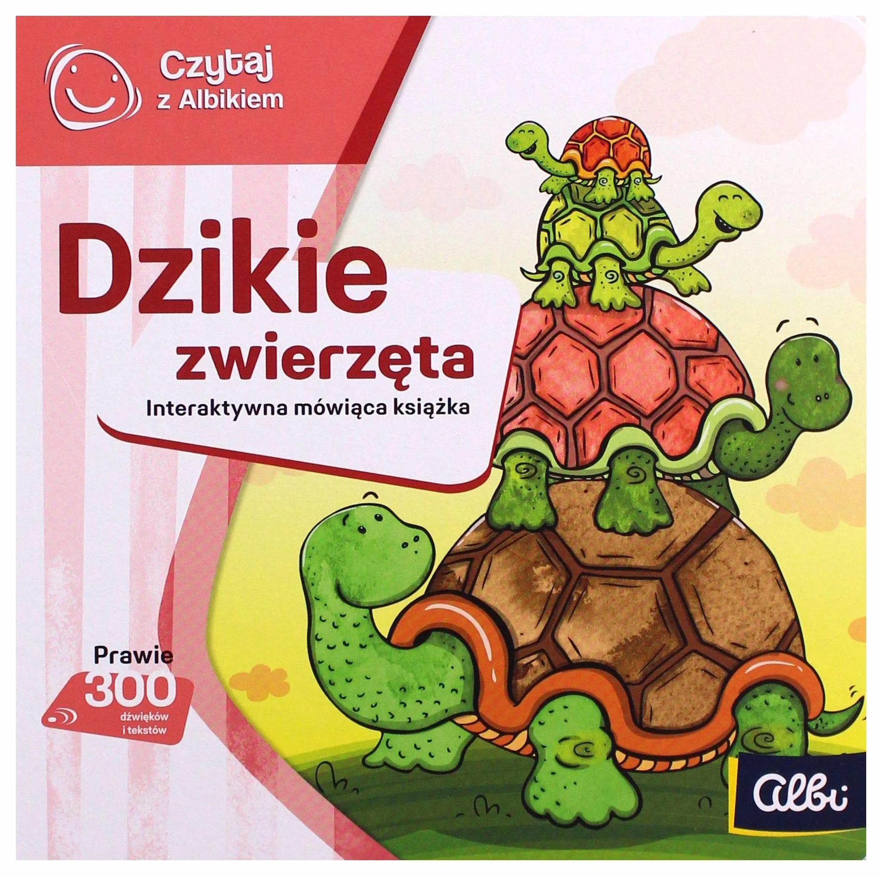 Albik Czytaj z Albikiem książka Dzikie zwierzęta