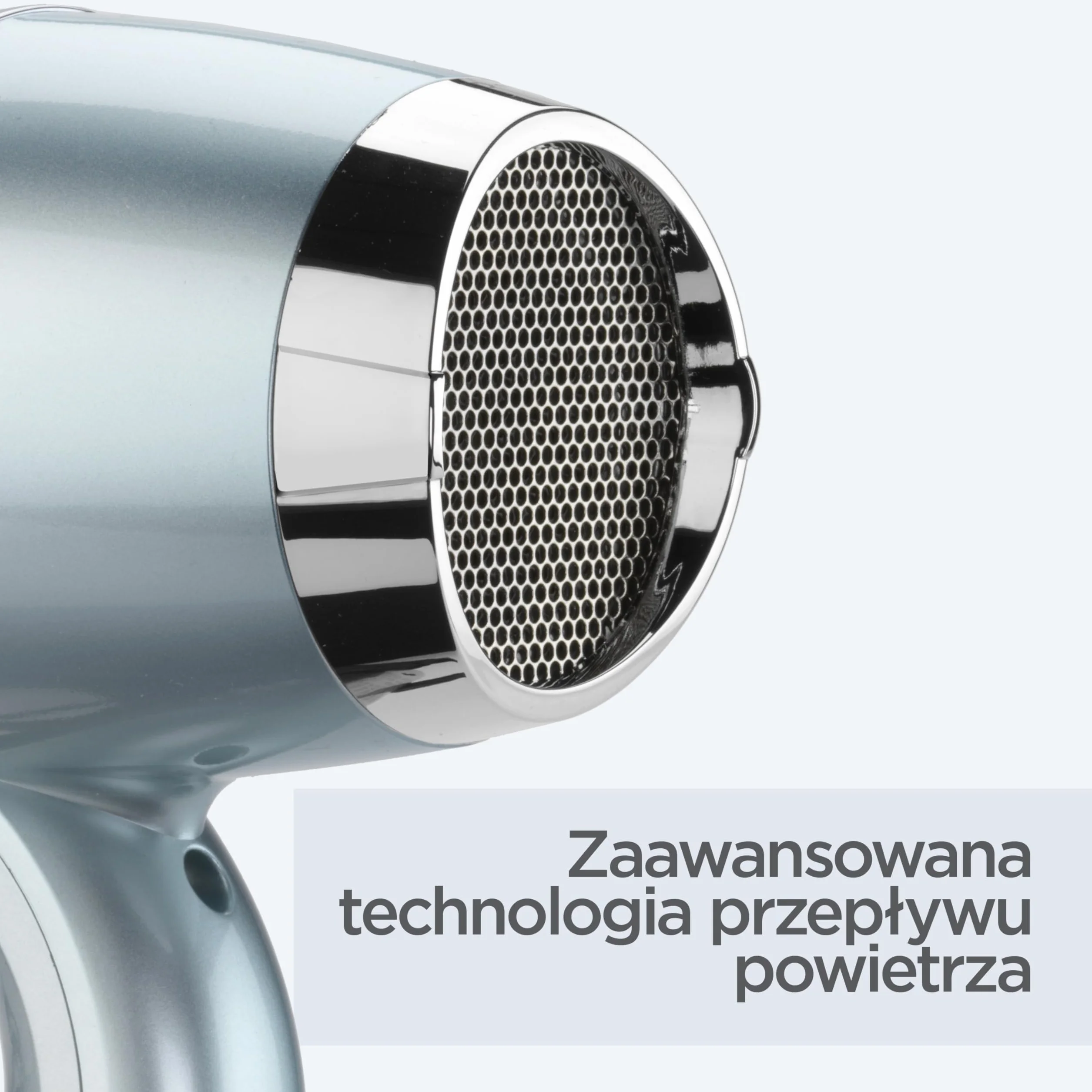Suszarka BaByliss Hydro‑Fusion z Dyfuzorem – Profesjonalna suszarka jonowa 2100 W, technologia plazmowa dla połysku, lekka konstrukcja, 3 temperatury & 2 prędkości, niebieska, D773DE