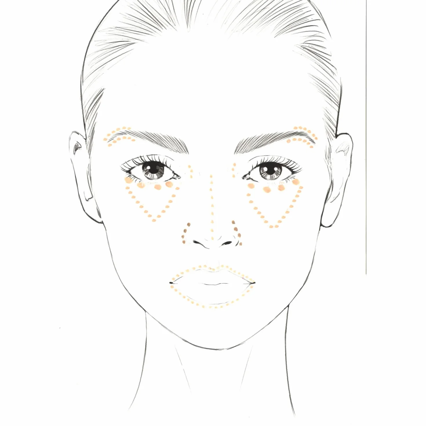 L'Oréal Paris True Match All In One Korektor do twarzy, lekka formuła z kofeiną, 3.N Creamy Beige, 6,8 ml