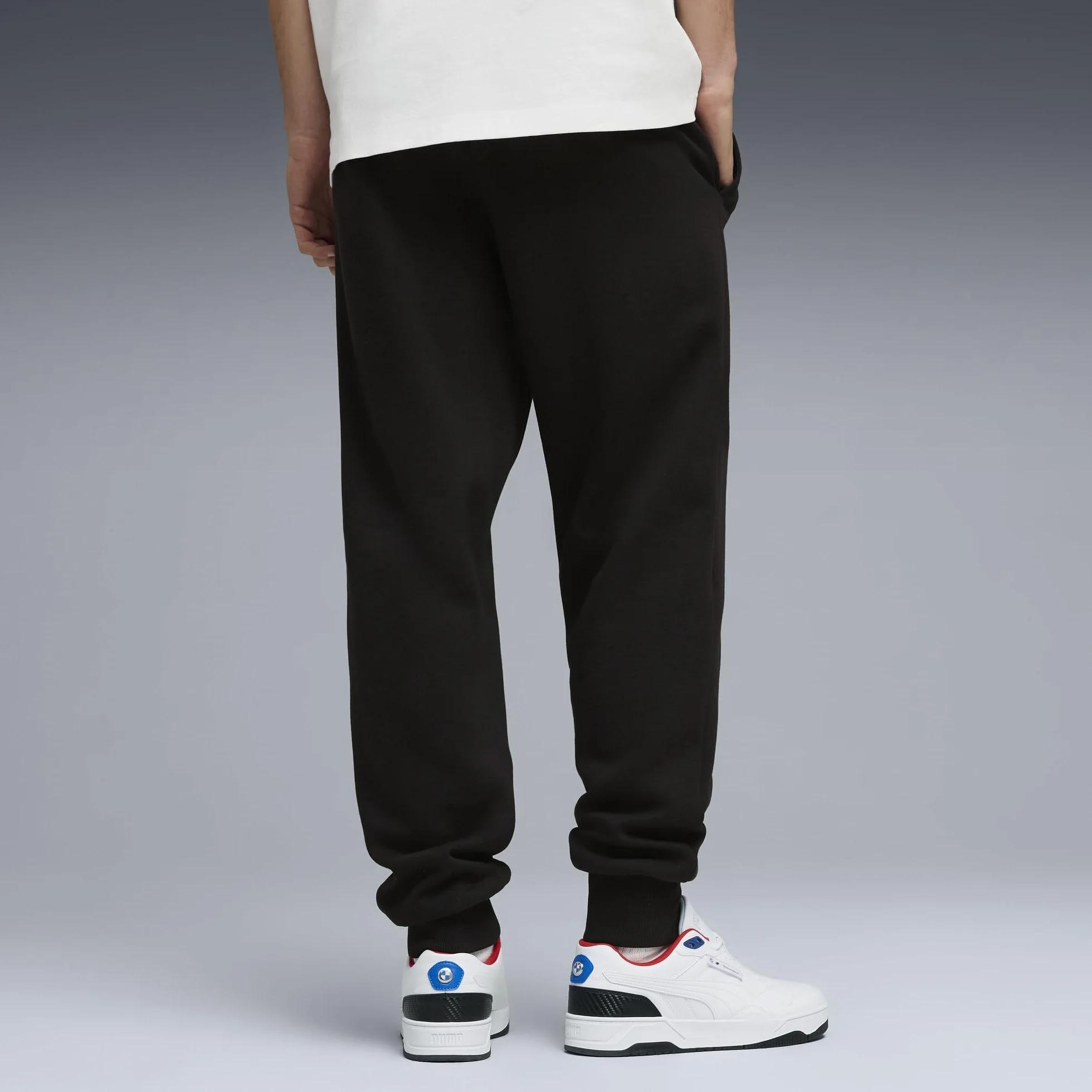 PUMA Bmw Mms Ess Pants Fleece - Spodnie z dzianiny Mężczyźni