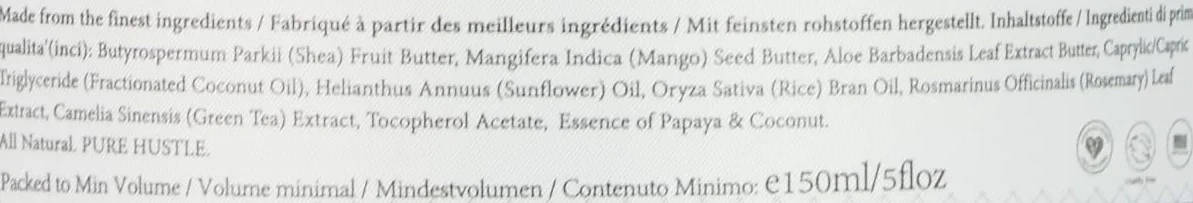 Masło Deluxe Original Tatuaż na kaszel 150 ml wodoodporny biały