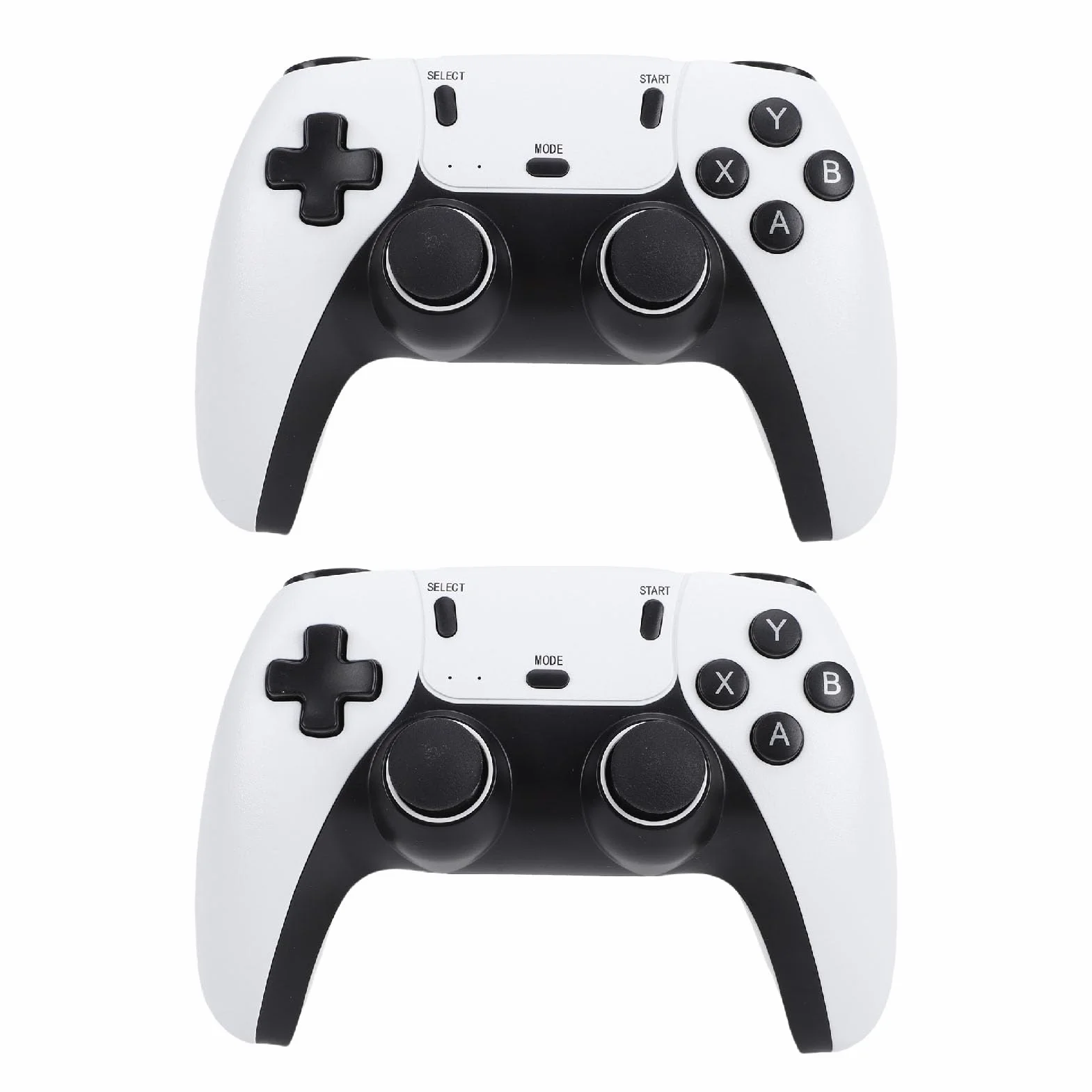 Zunate Game Stick w Stylu Retro z Dwoma Kontrolerami Bezprzewodowymi Ogromna Biblioteka Gier Obsługuje przenośną konsolę do Gier z Wyjściem 4K do Domowej Rozrywki (128G)