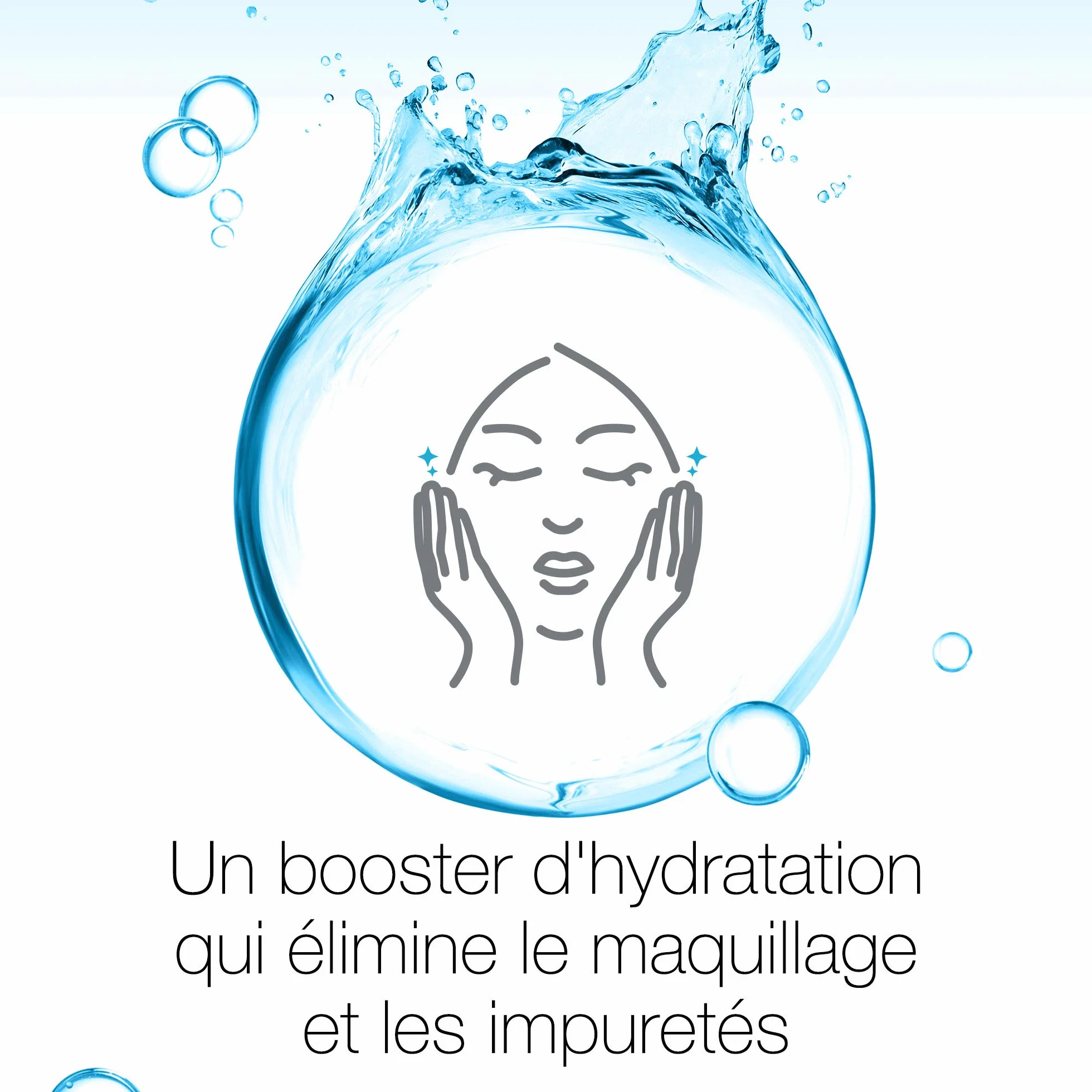 Neutrogena Hydro Boost Potrójna woda micelarna z kwasem hialuronowym, do twarzy i oczu, 1 butelka z pompką 400 ml