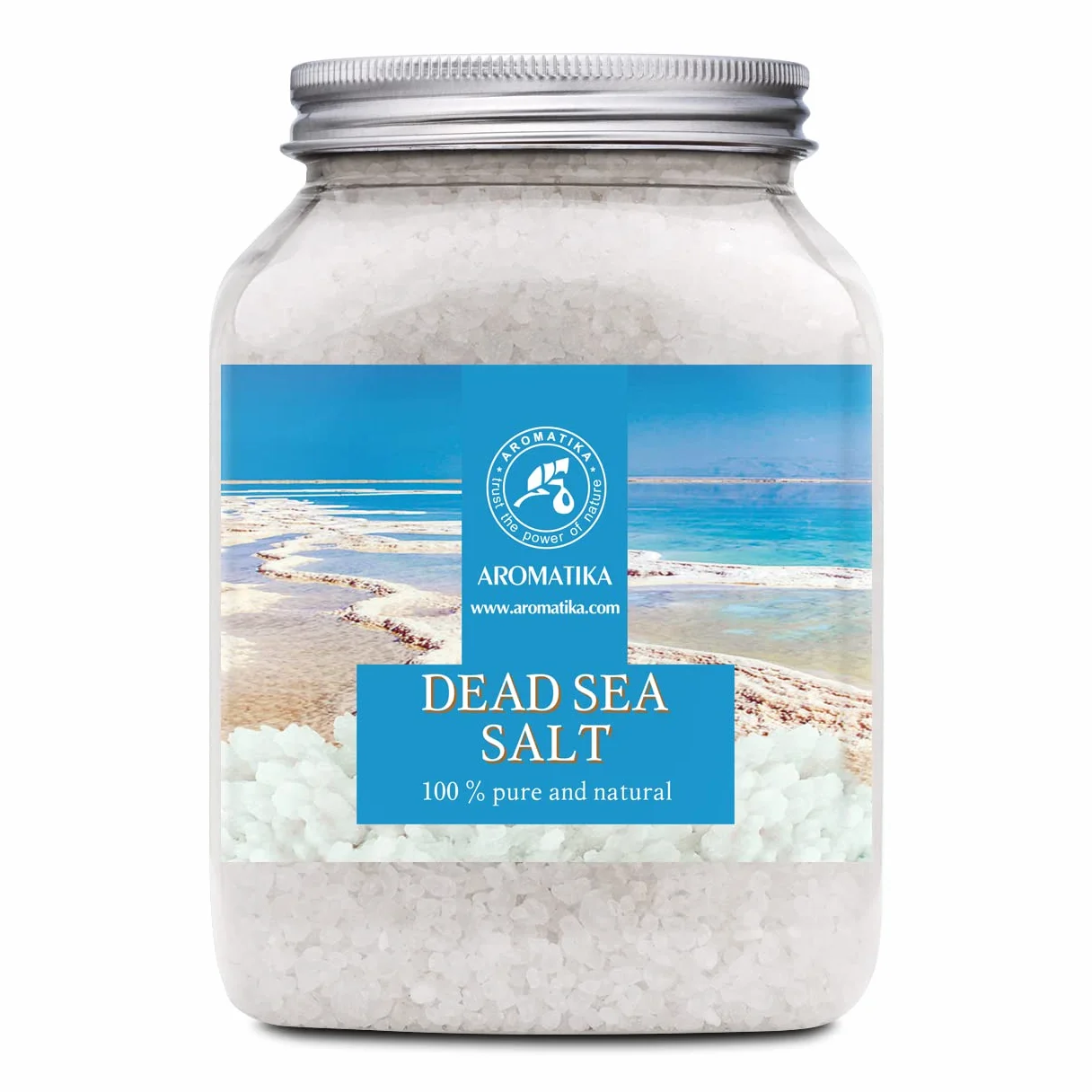 Dead Sea Salt 1000g - Pure Natural Bath Salts for Relaxation & Stress Relief