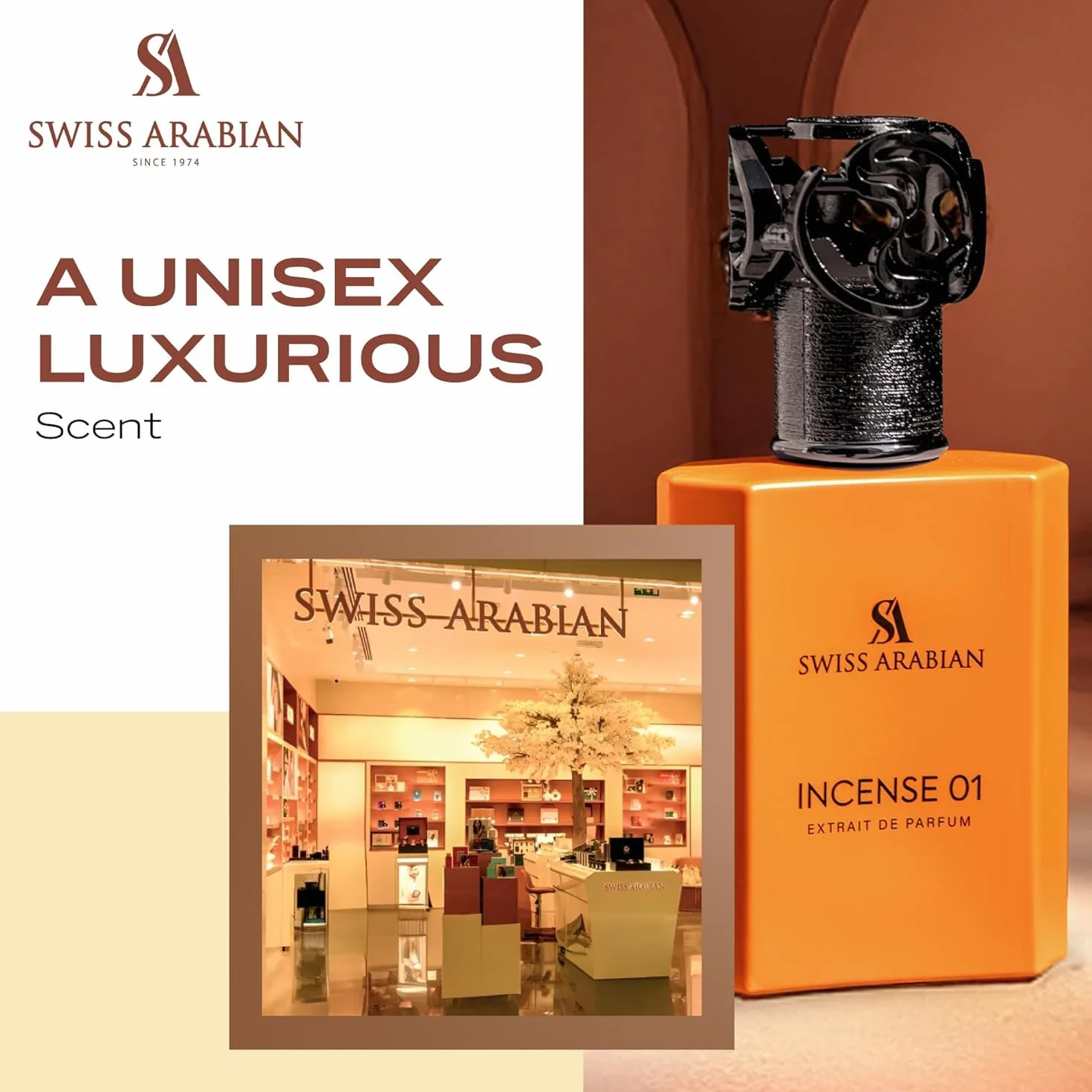Swiss Arabian Incense 01 Extrait De Parfum 50 ml
