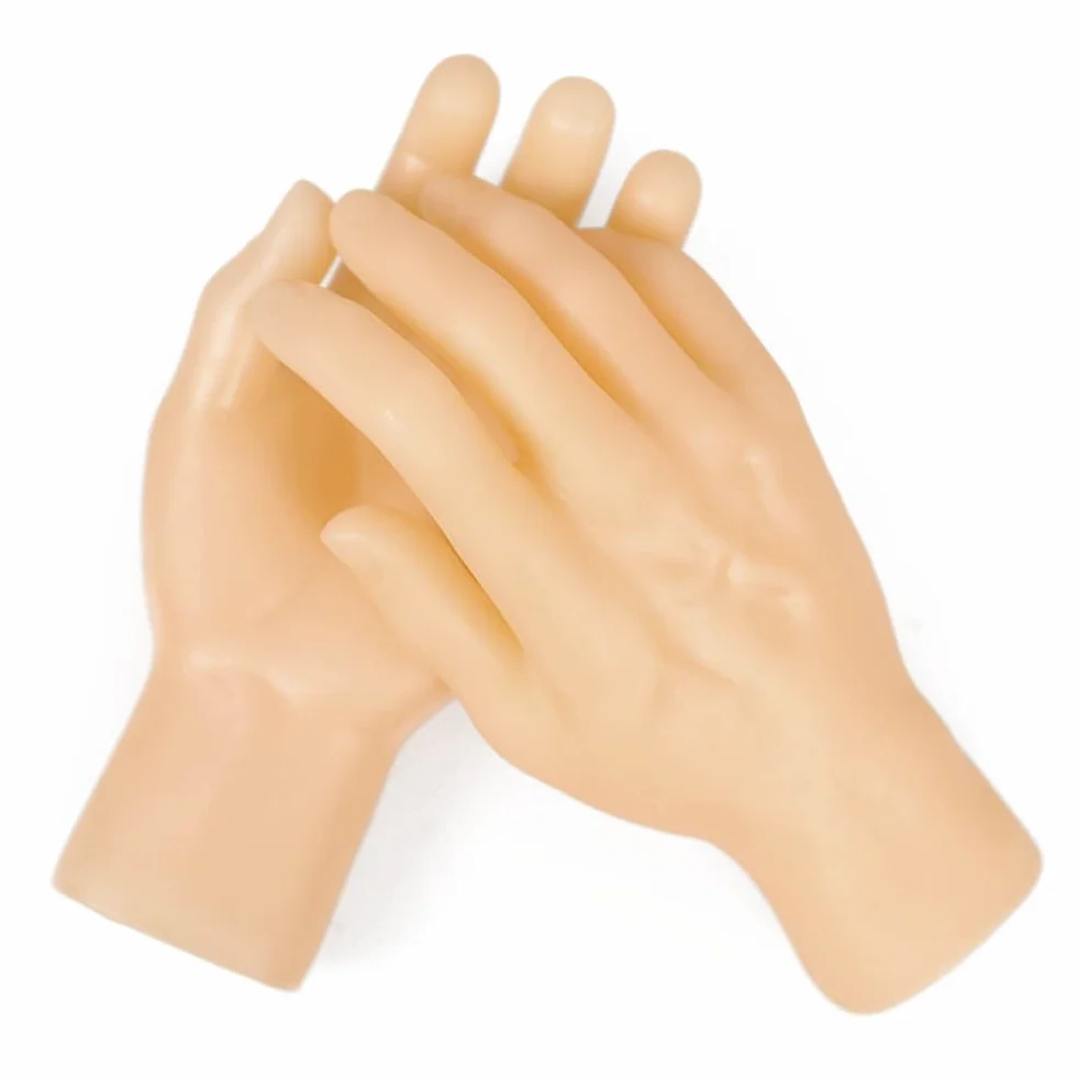2 sztuki model ręczny wielokrotnego użytku manicure ćwiczenia ręce lewej i prawej ręki mężczyźni kobiety symulacja model dłoni rekwizyty do stojaka wystawowego centrum handlowego, kolor skóry