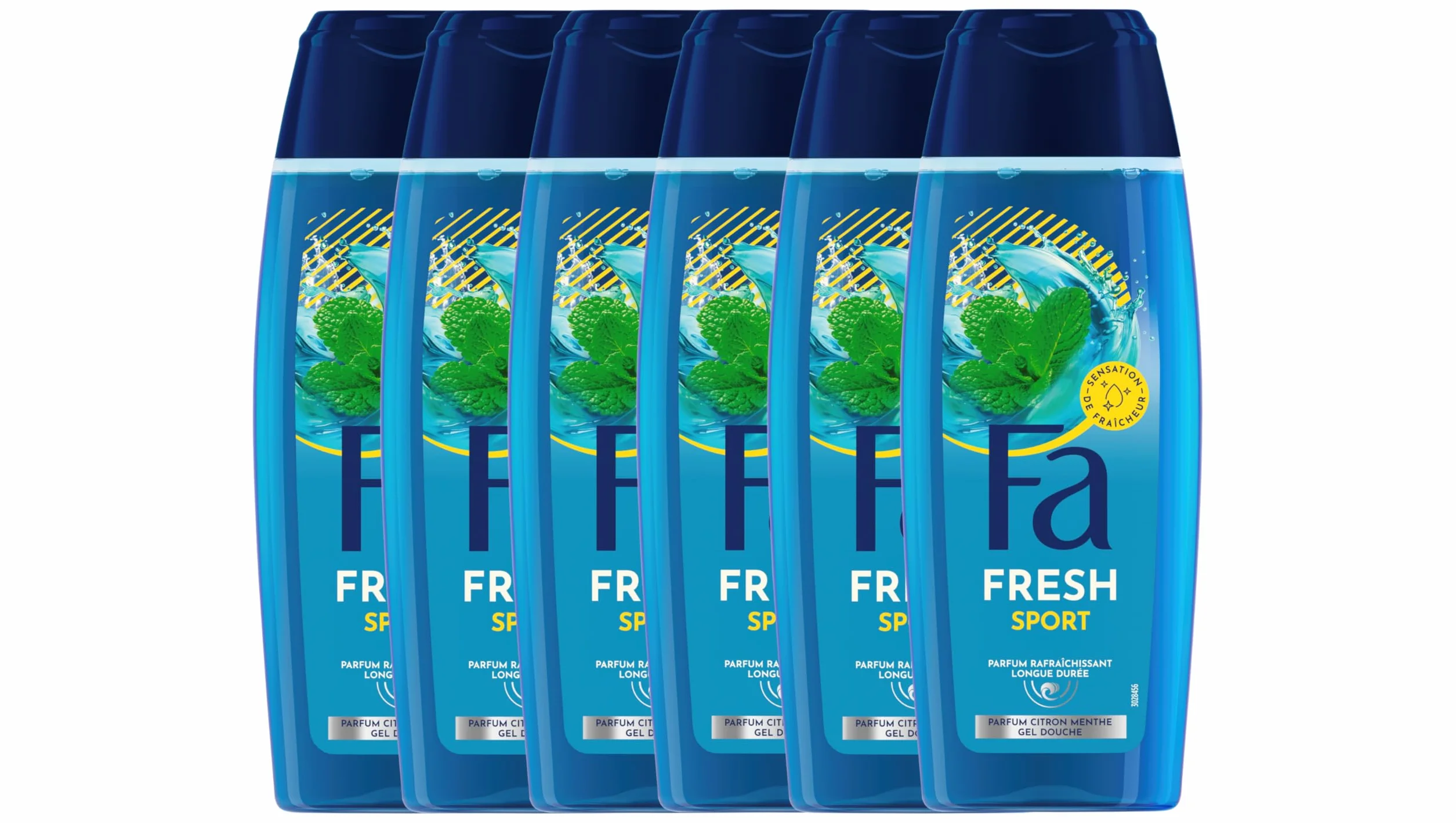Fa Men Active Sport Revitalizsing żel pod prysznic 250 ml, 6 sztuk
