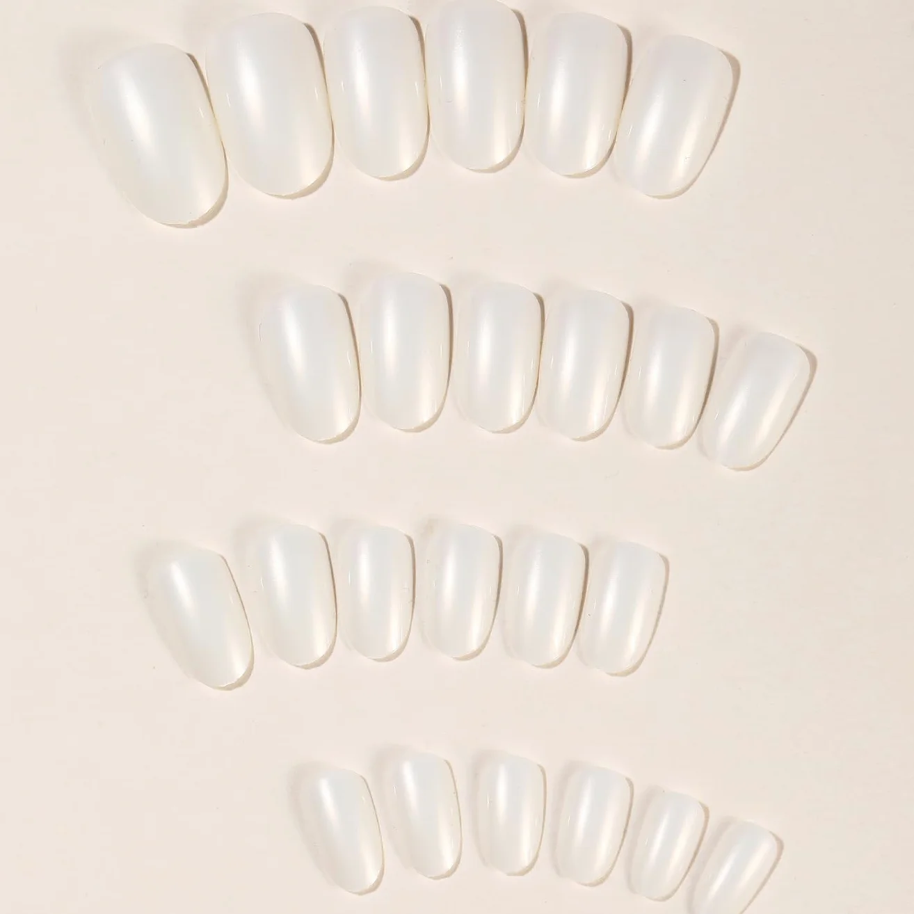 White Pearl chrom proszek do paznokci, efekt perłowy, błyszczący puder do paznokci, Nail Art Chrome Nail Powder