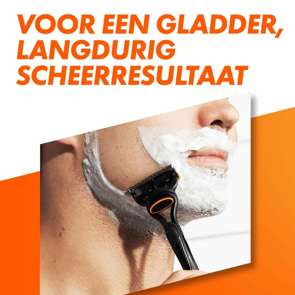 Gillette Fusion5 golarka dla mężczyzn, 11 zapasowych ostrzy z paskami ślizgowymi