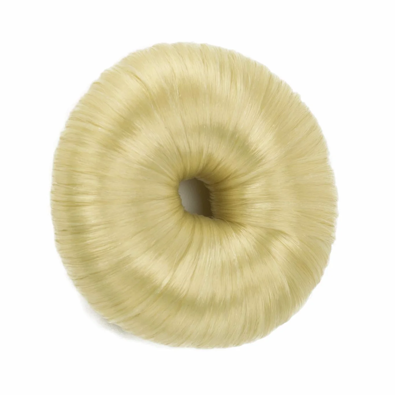 CAISHA Pierścionki Do Kok Roll Hair Bun Bun Donut Bun Maker Up Do Fryzjera Narzędzie Do Układania Włosów Blond DK1