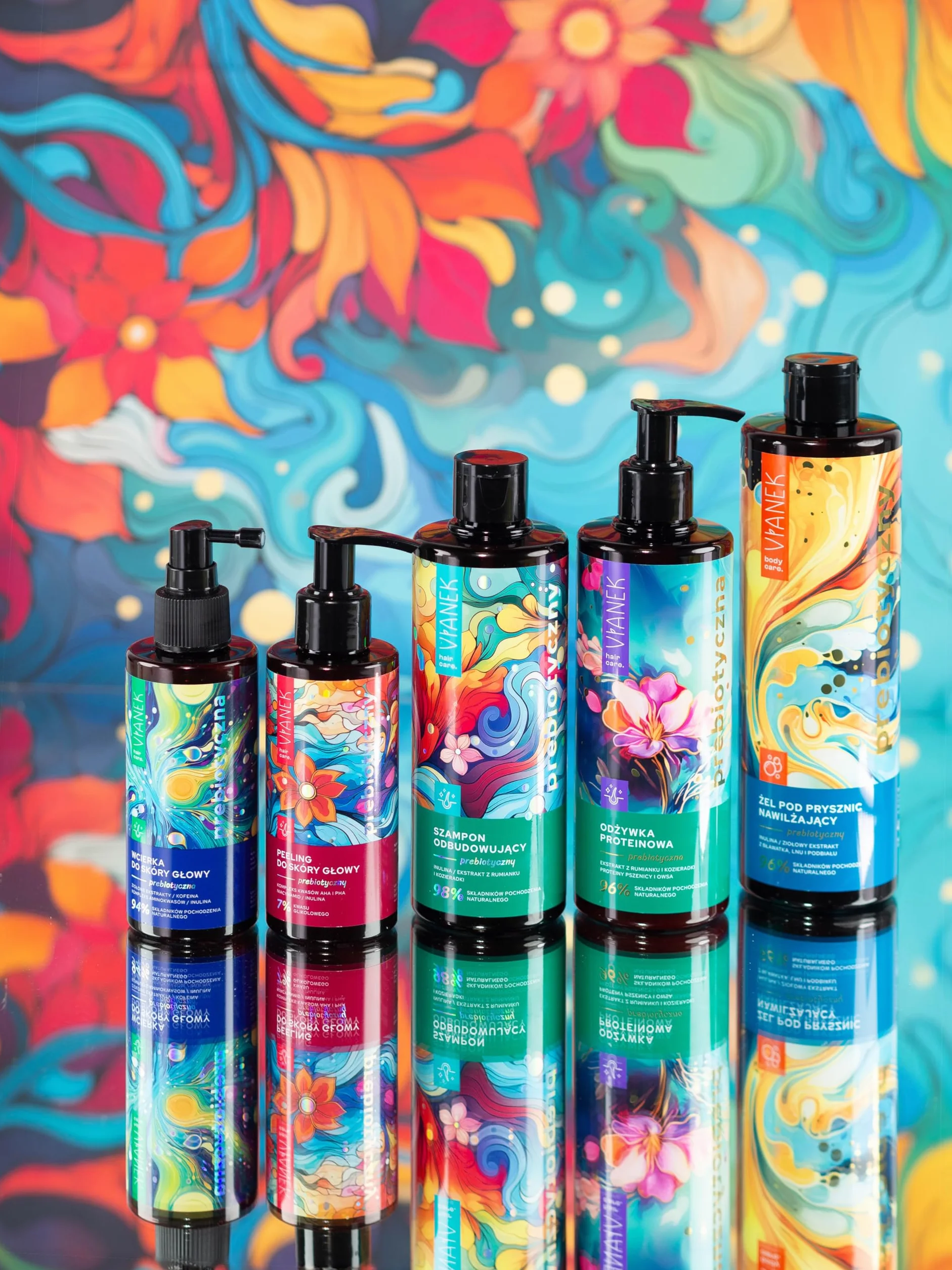 VIANEK Prebiotyczny peeling do skóry głowy 150 ml – wegański, złuszczający, nawilżający, z kwasami AHA i PHA, do wszystkich rodzajów skóry