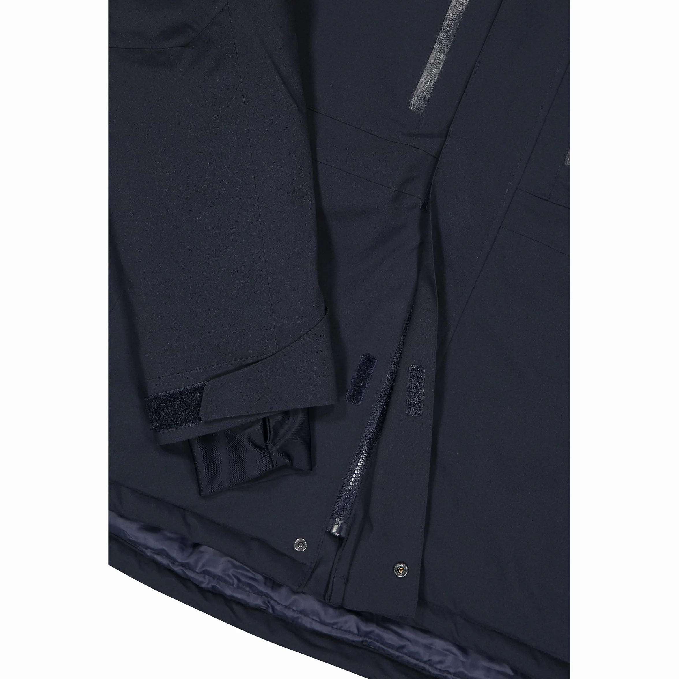 CMP Męska kurtka narciarska z kapturem Black Blue 56