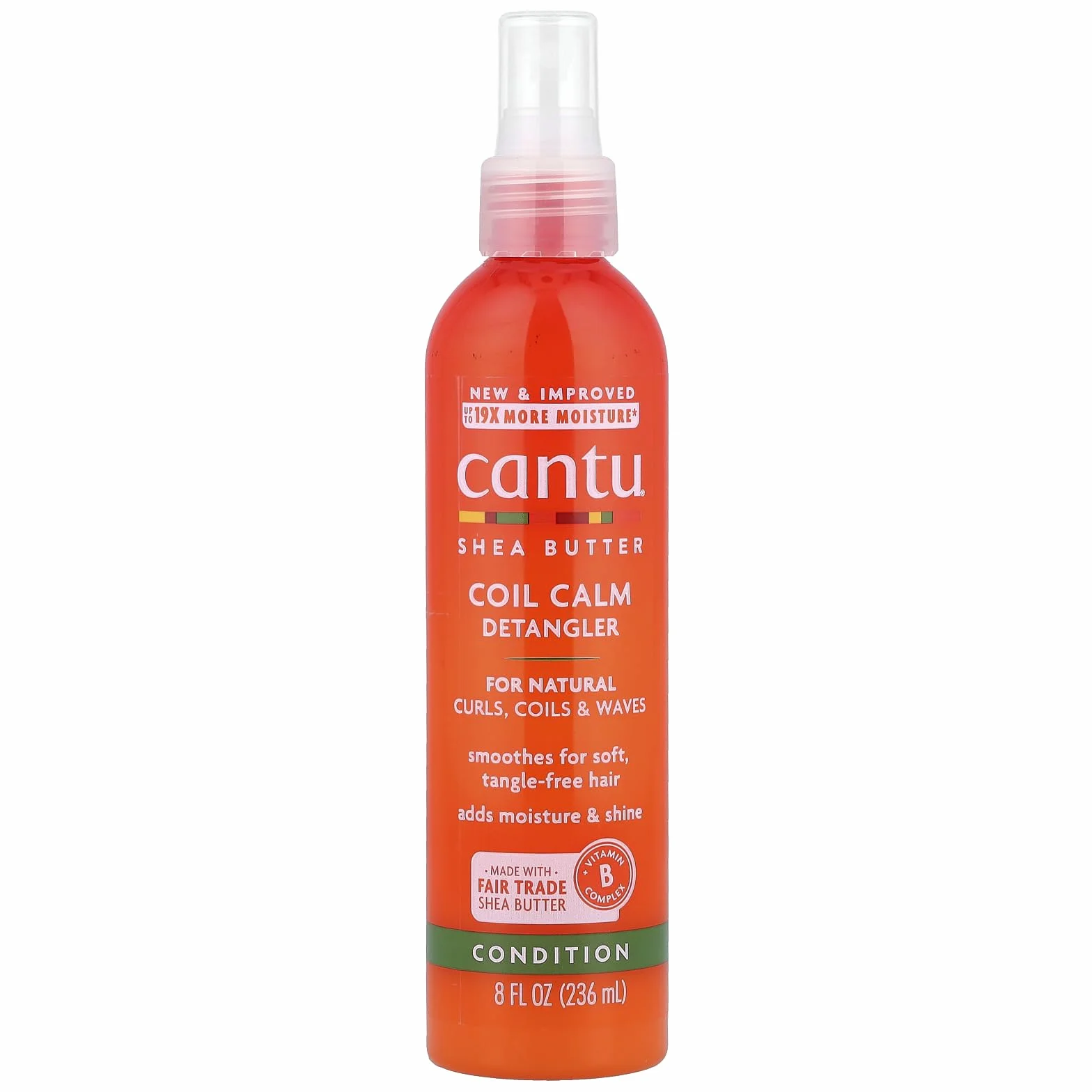 Cantu Shea Butter for Natural Hair Coil Calm Detangler 237 ml