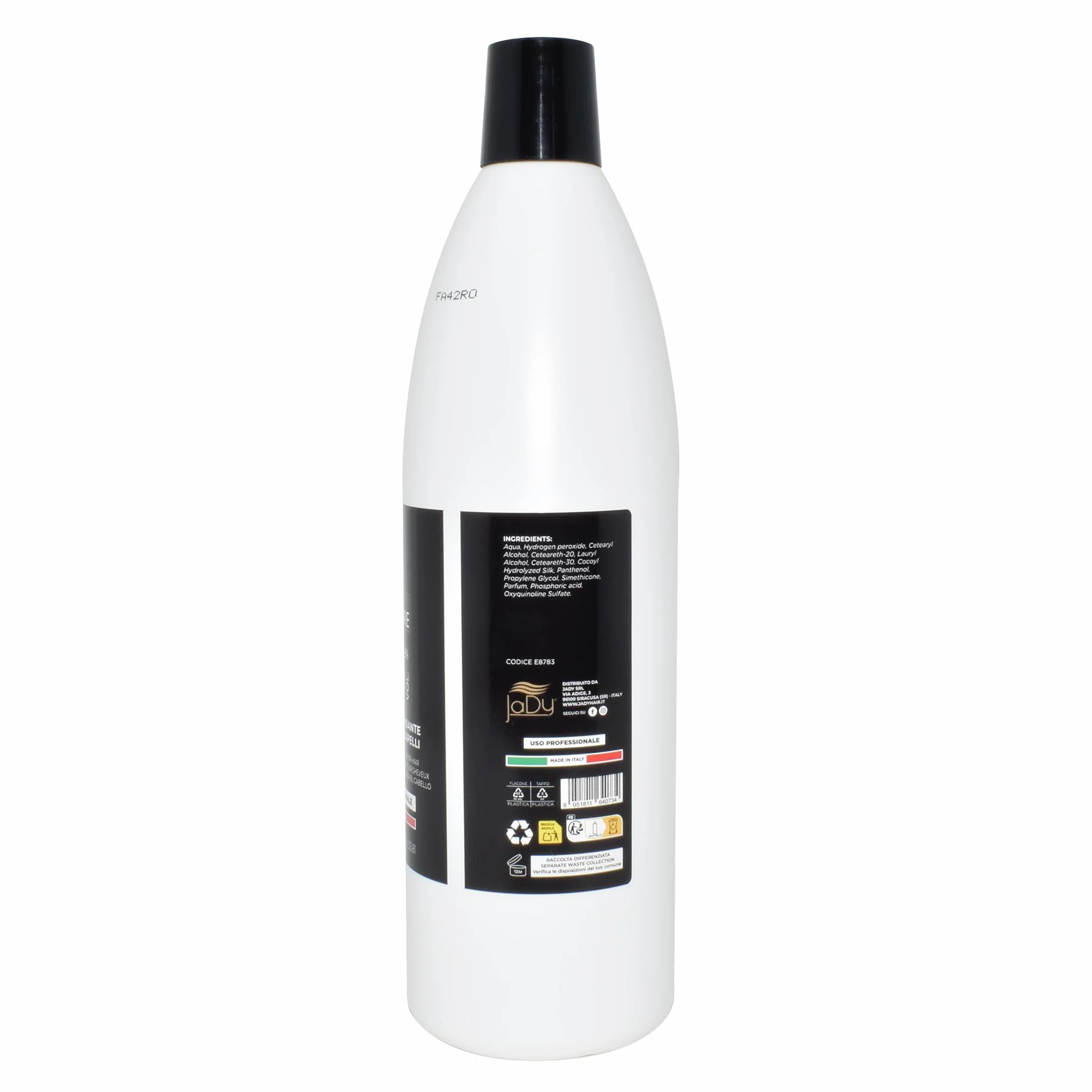 JaDy 1000 ml utleniacz w kremie tlenowym 10-20-30-40 VOL - idealny do rozjaśniania włosów i tonowania zimnego blond