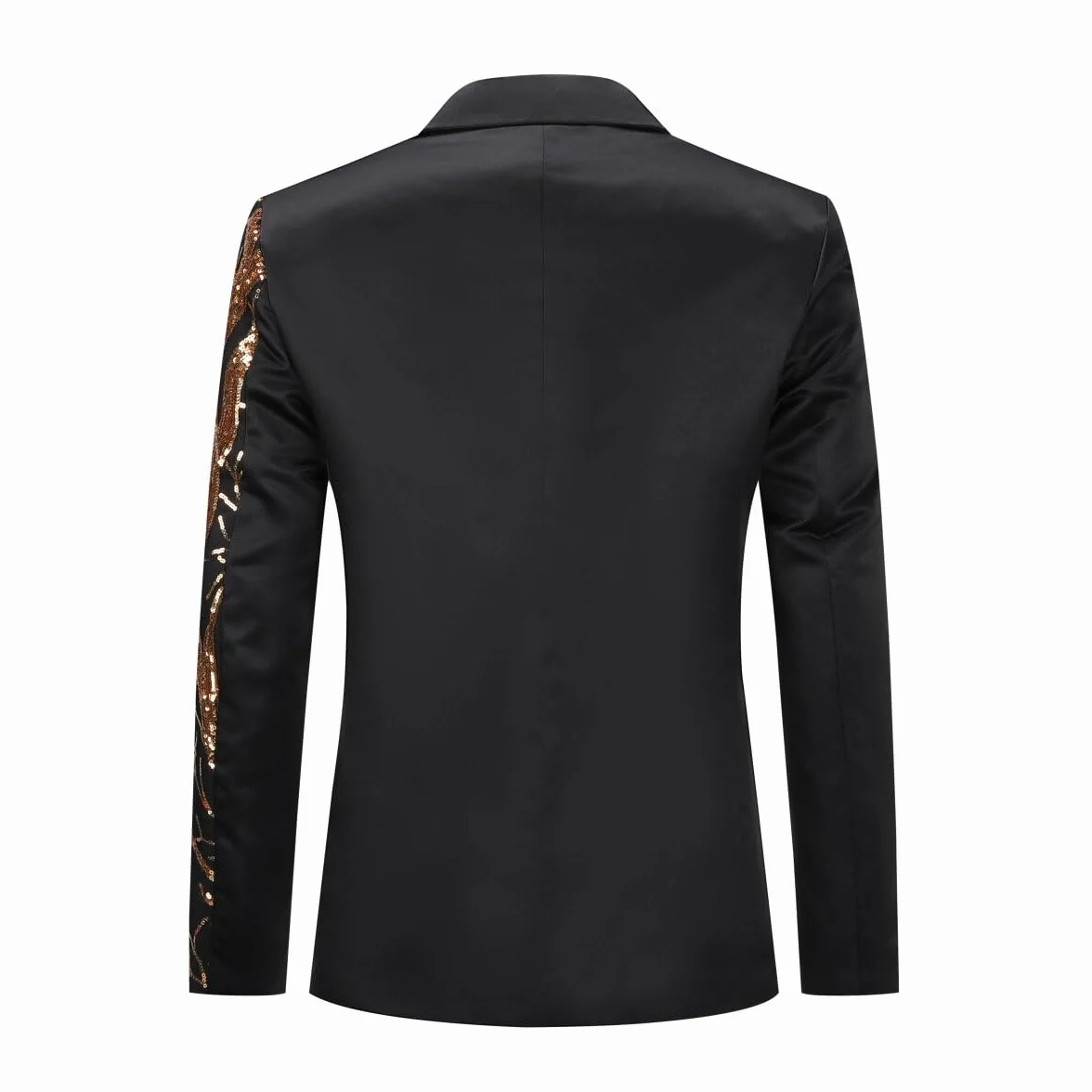 Allthemen Sakko męska kurtka Slim Fit kolorowa marynarka na co dzień, brokatowa kurtka smokingowa na wesele